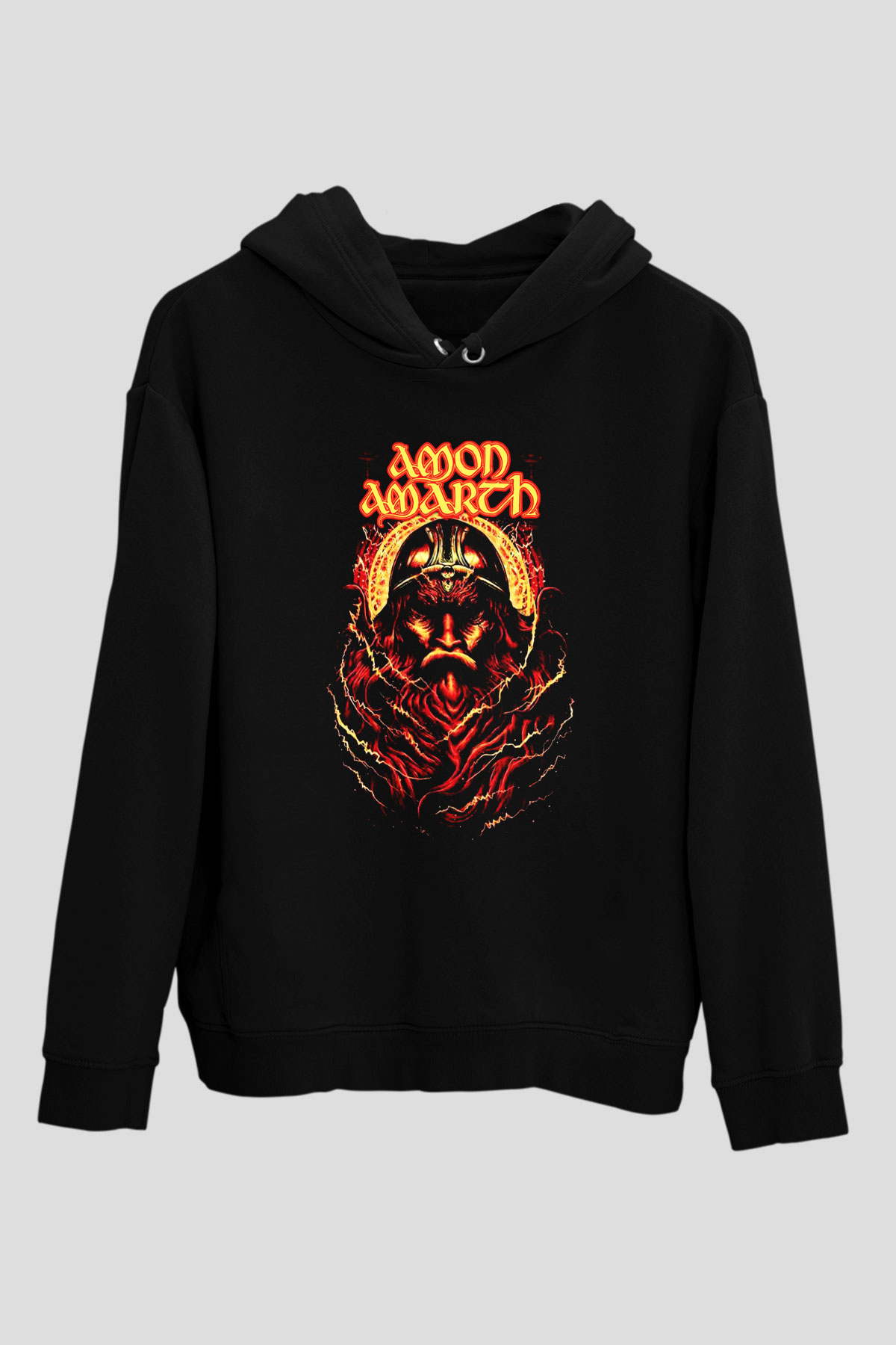 Amon Amarth Siyah Unisex Hoodie