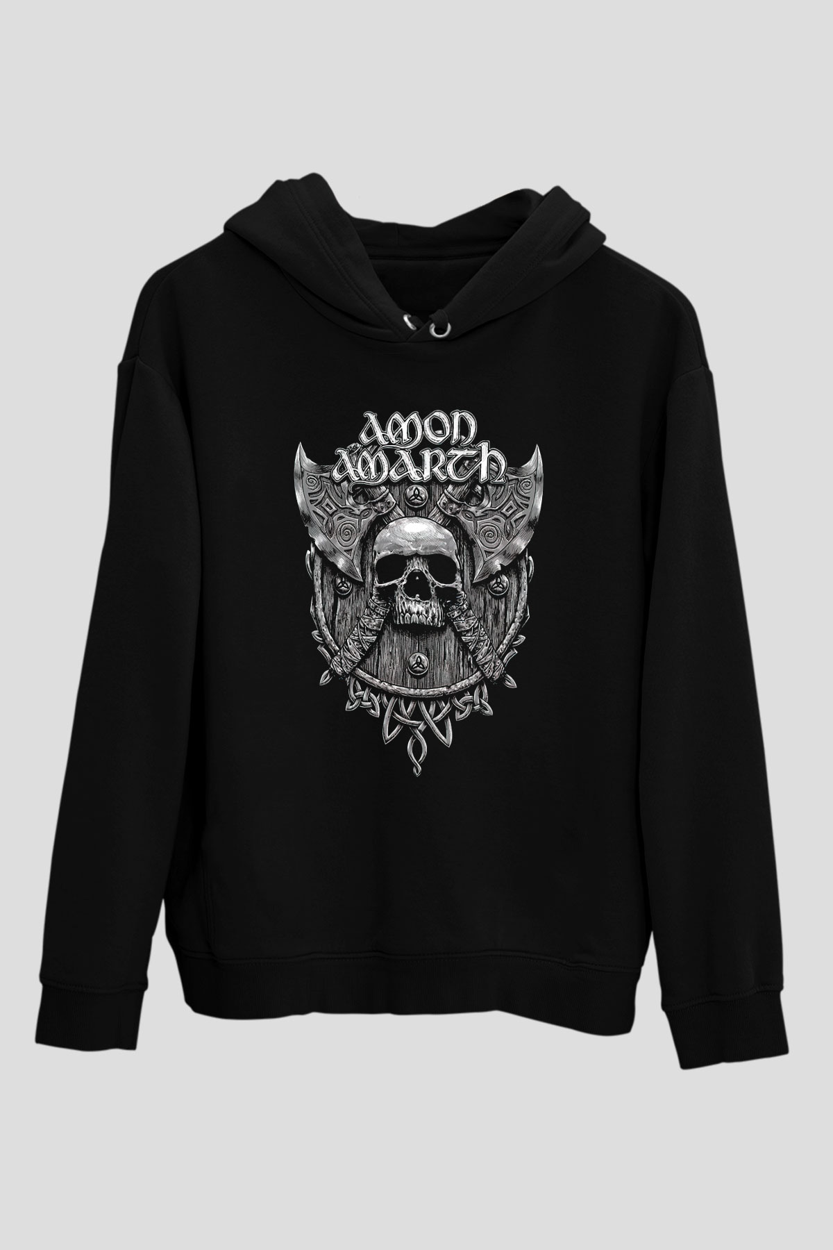 Amon Amarth Siyah Unisex Hoodie