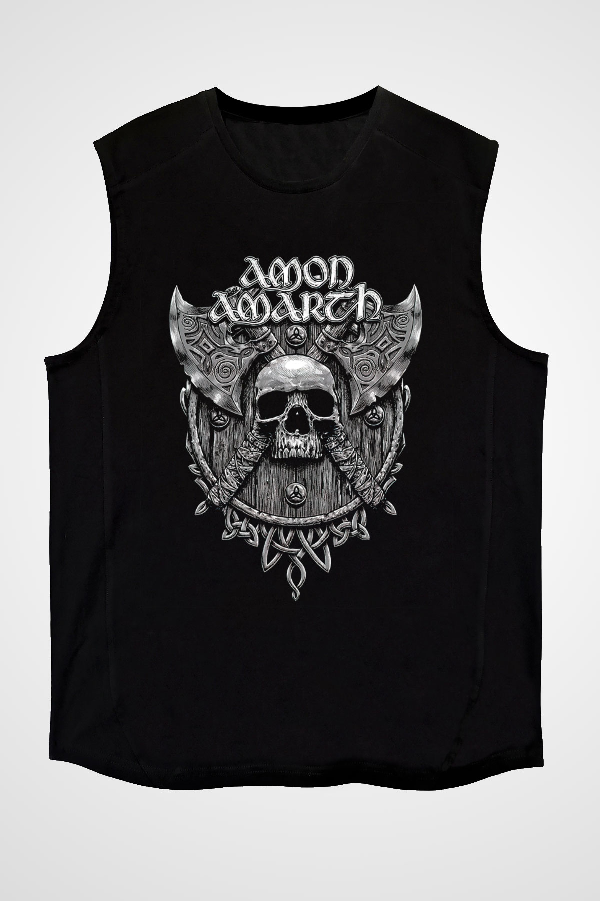 Amon Amarth Siyah Unisex Kolsuz Tişört