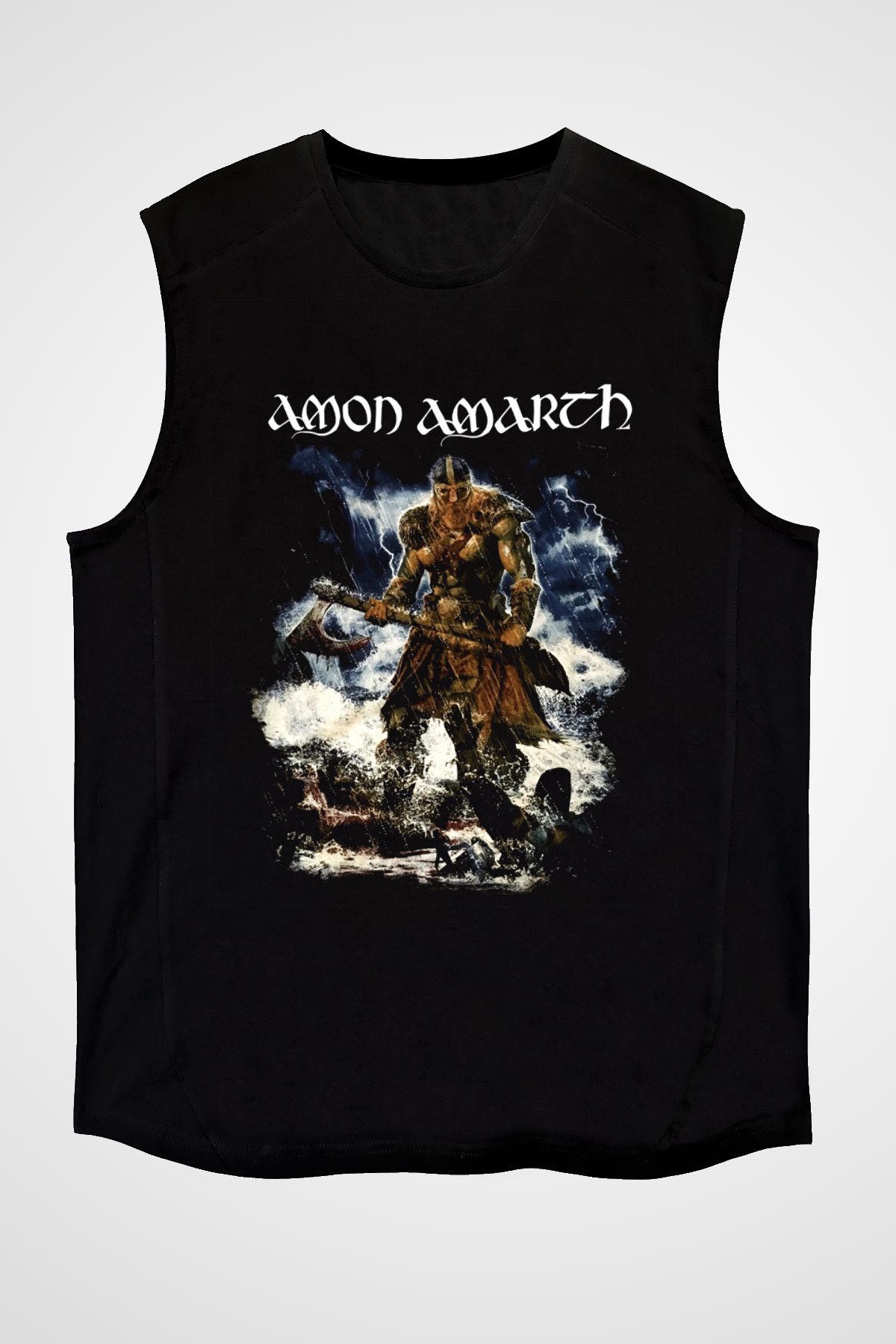 Amon Amarth Siyah Unisex Kolsuz Tişört