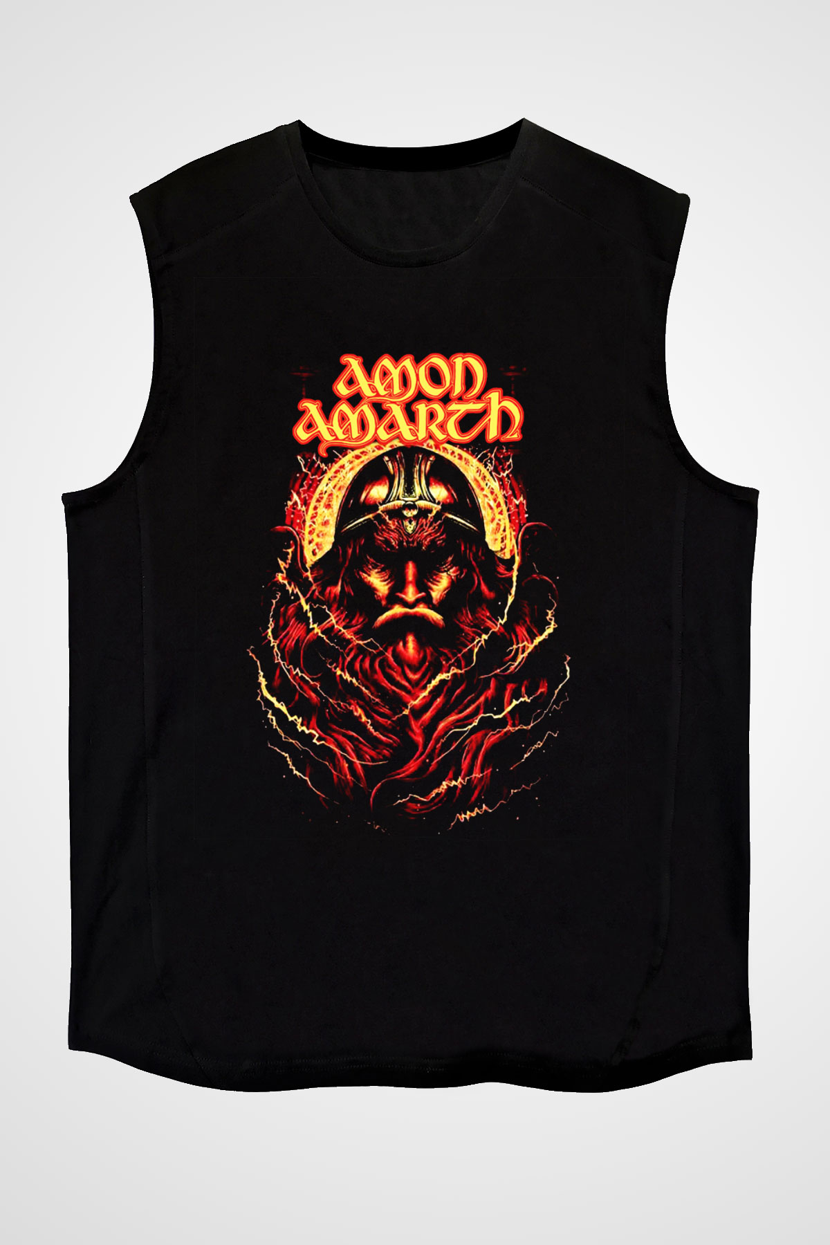 Amon Amarth Siyah Unisex Kolsuz Tişört