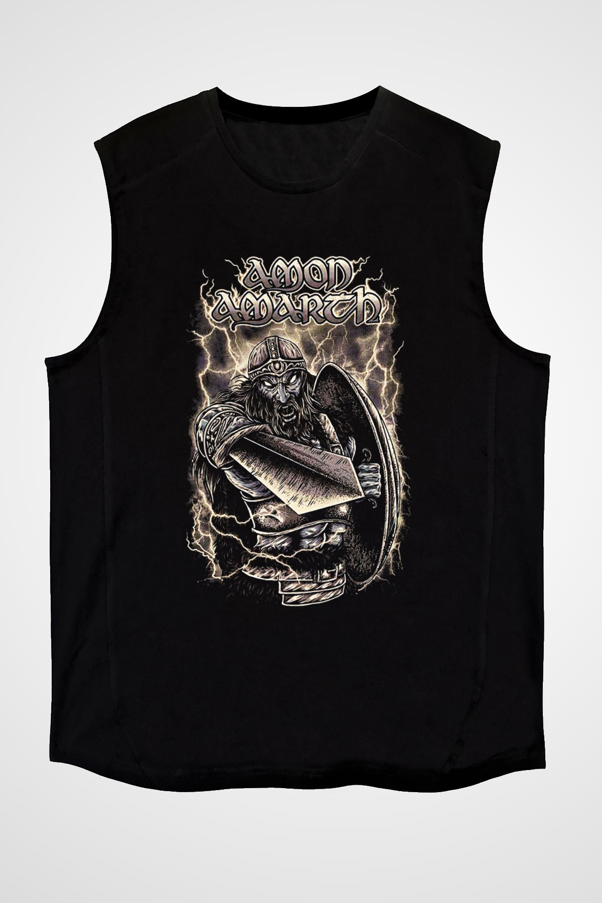 Amon Amarth Siyah Unisex Kolsuz Tişört