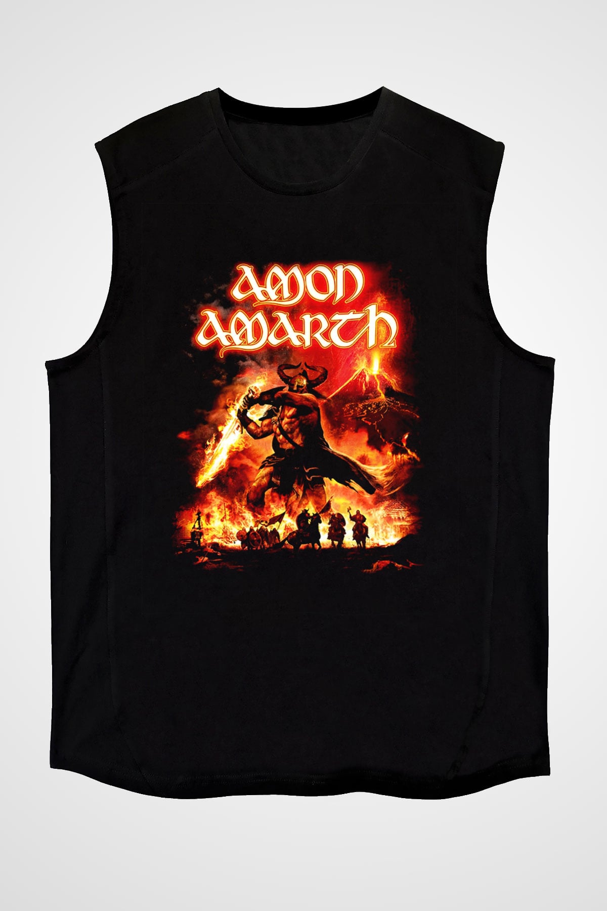 Amon Amarth Siyah Unisex Kolsuz Tişört