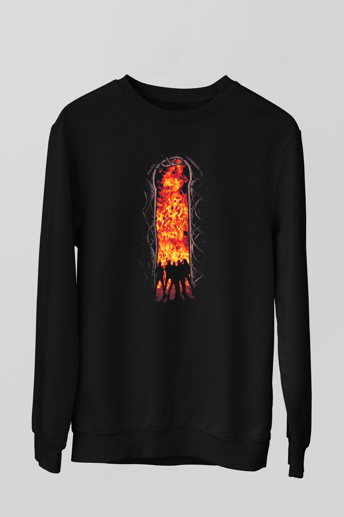 Amon Amarth Siyah Unisex Sweatshirt