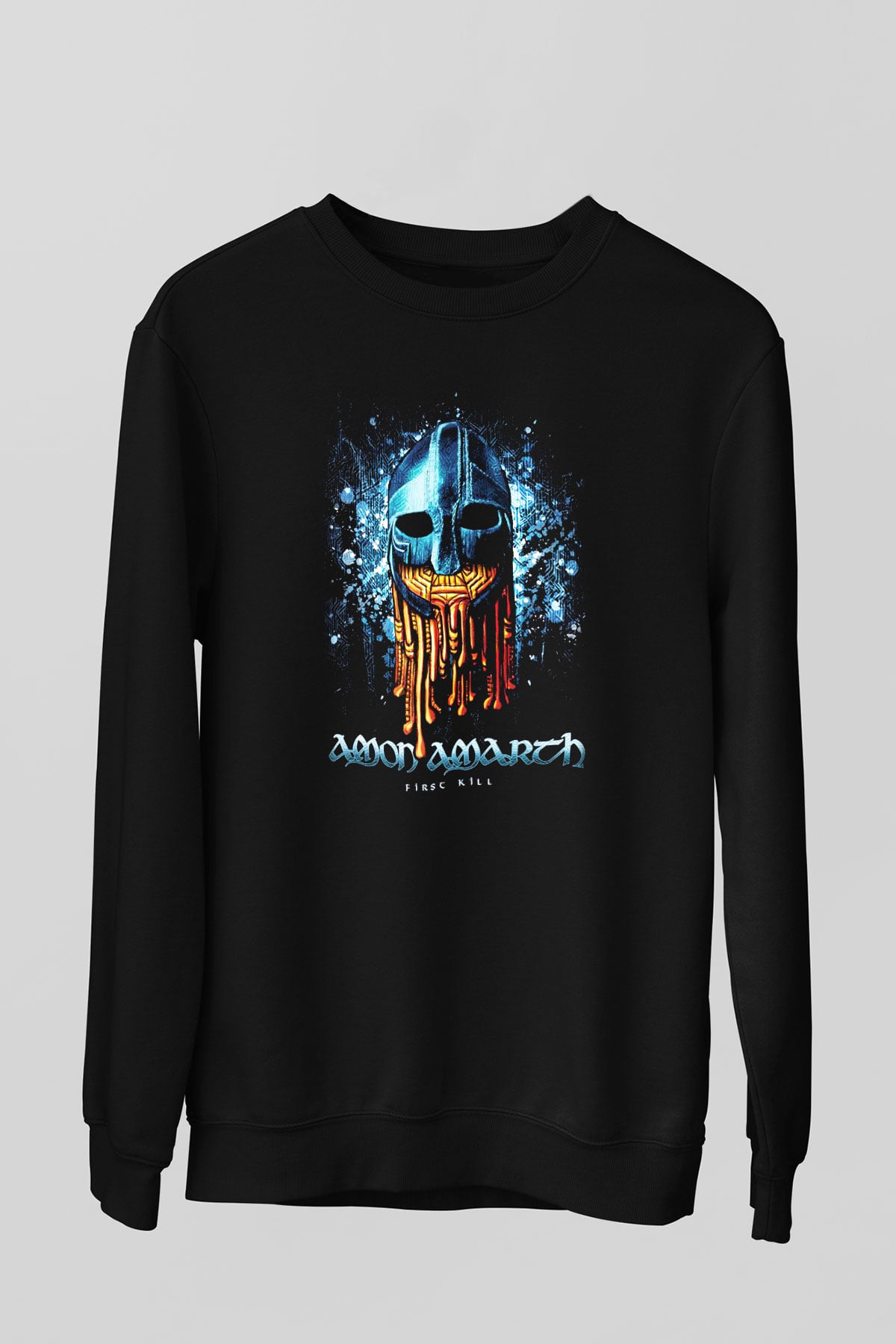 Amon Amarth Siyah Unisex Sweatshirt