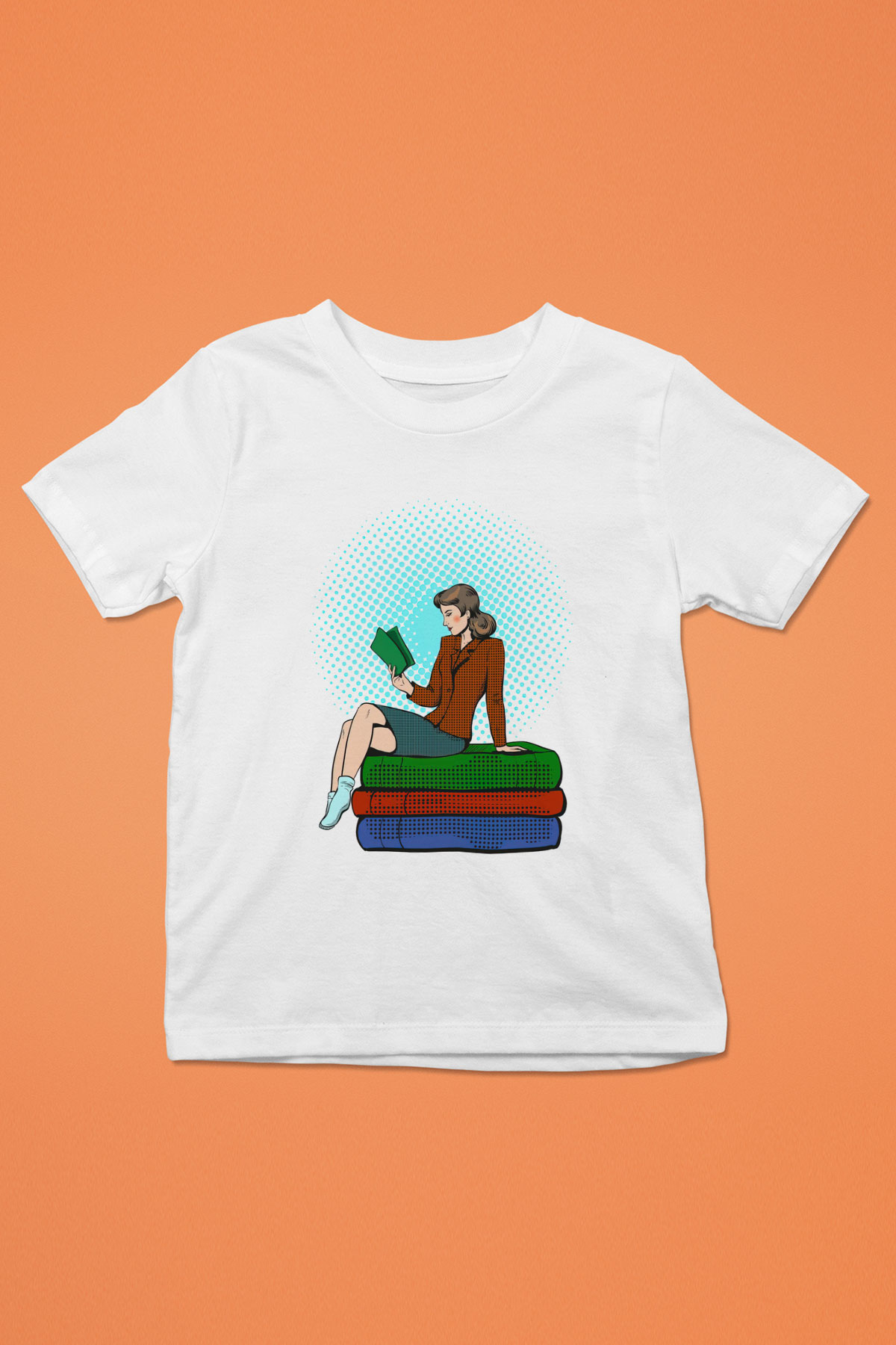 Ana okulu Beyaz Unisex Çocuk Tişört