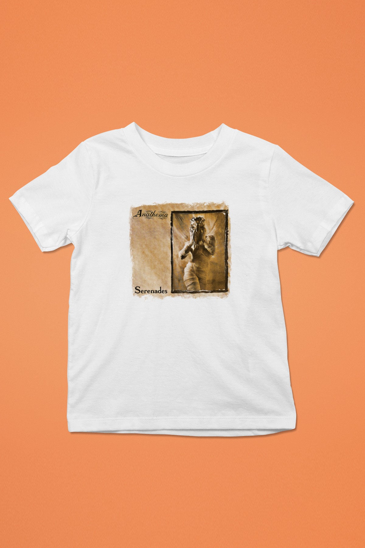 Anathema Baskılı Unisex Beyaz Çocuk Tişört