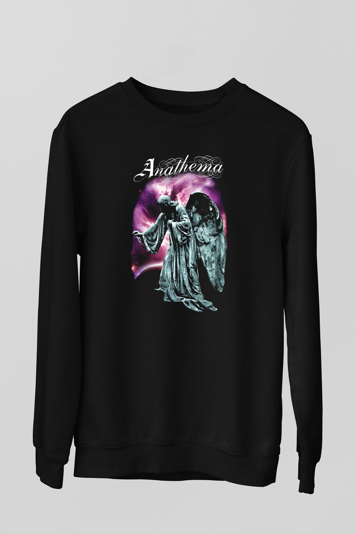 Anathema Siyah Unisex Sweatshirt