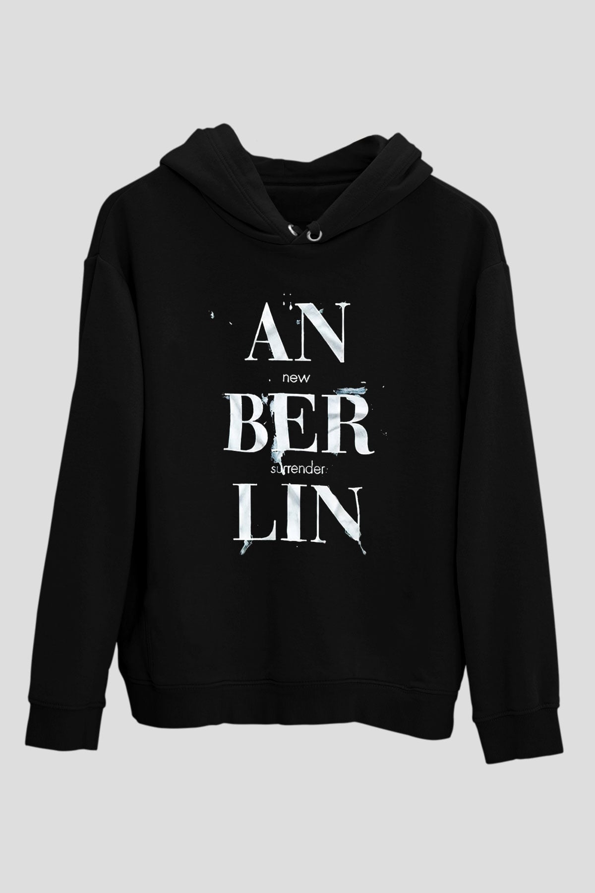 Anberlin Siyah Unisex Hoodie