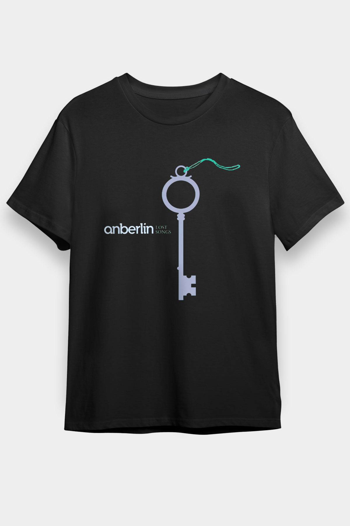 Anberlin Siyah Unisex Tişört T-Shirt - TişörtFabrikası