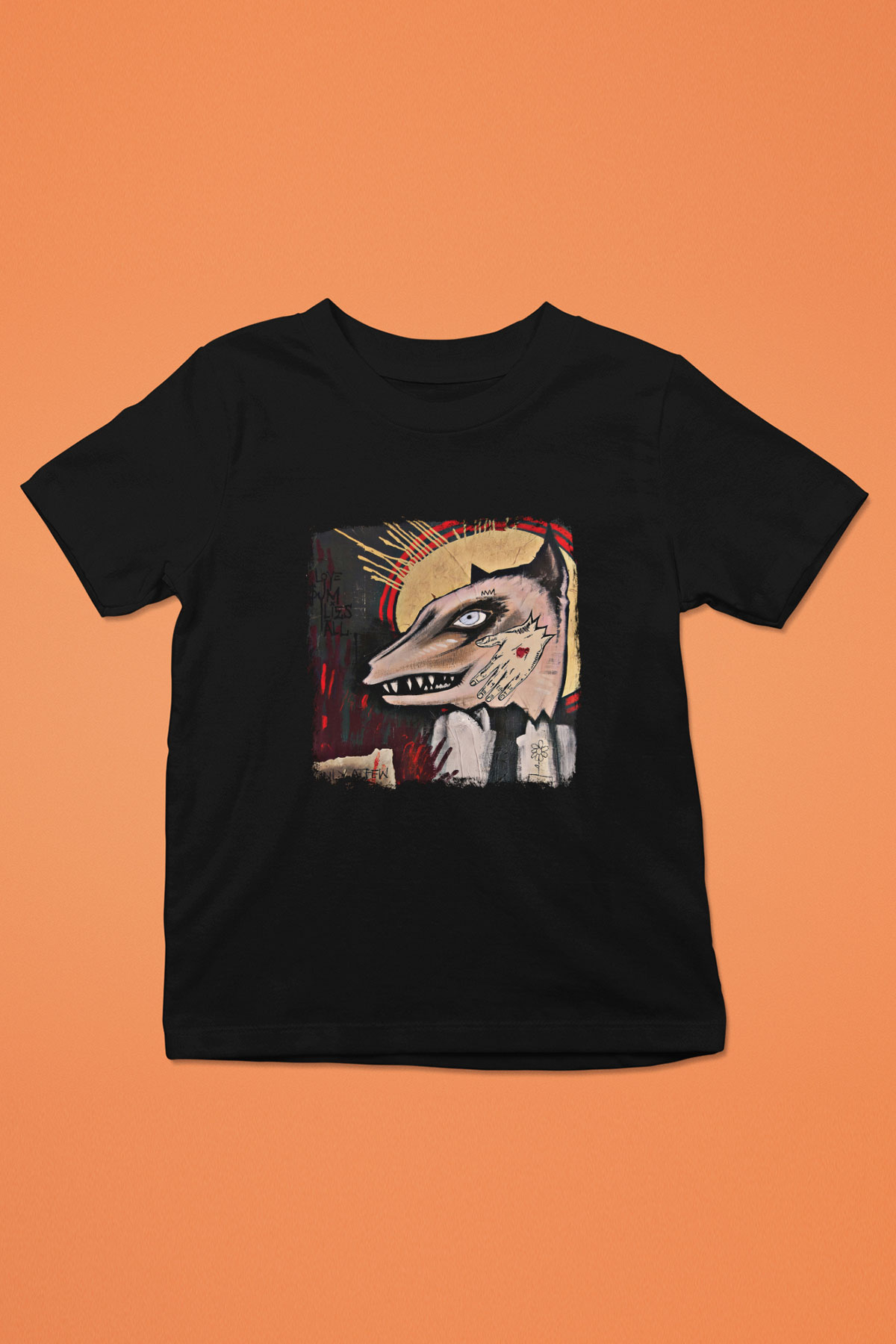 Andrew Jackson Jihad Baskılı Unisex Siyah Çocuk Tişört