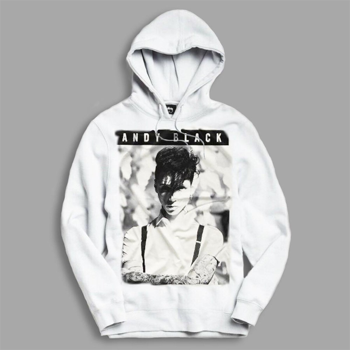 Andy black hoodie sale