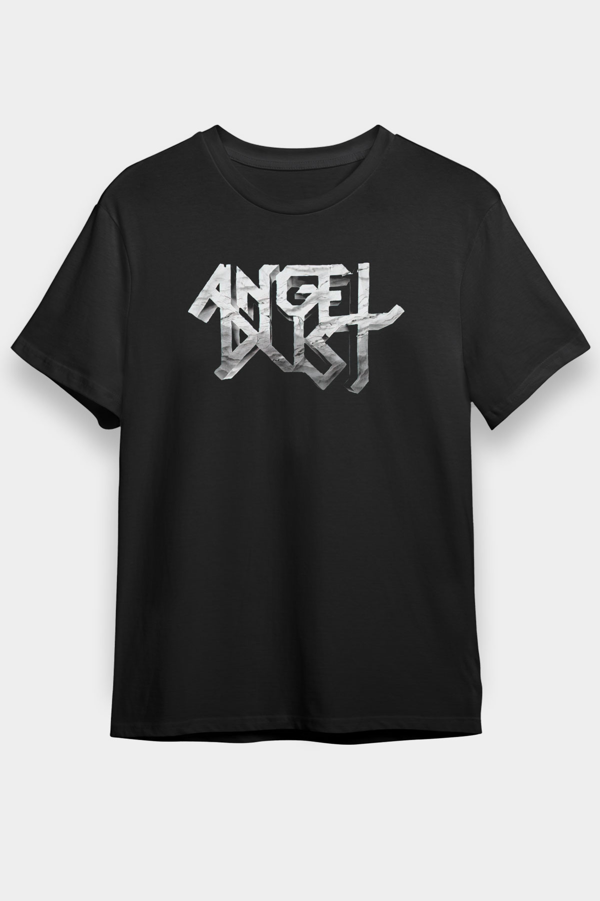Angel Dust Siyah Unisex Tişört T-Shirt - TişörtFabrikası