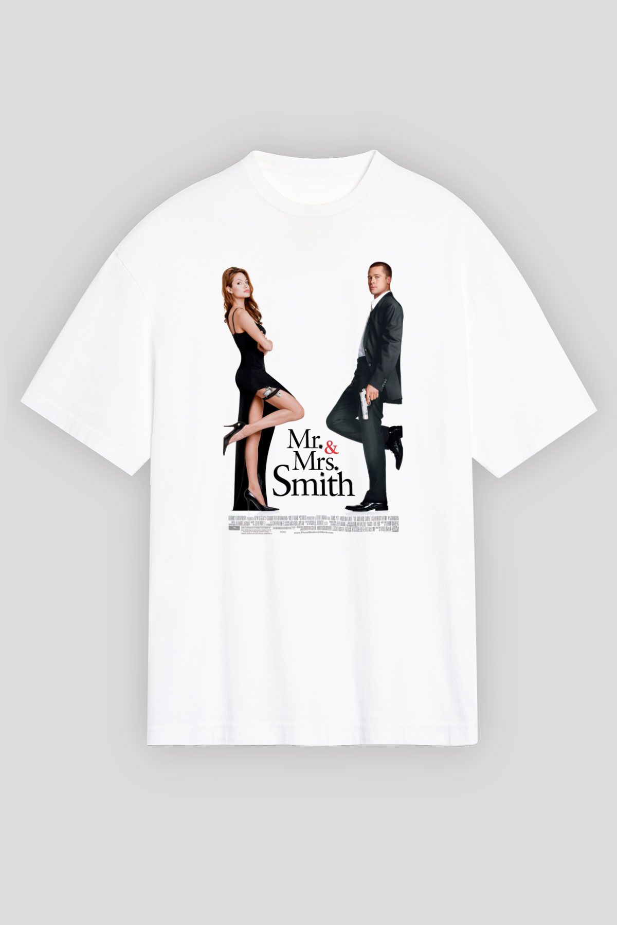 Angelina Jolie Beyaz Unisex Tişört T-Shirt - TişörtFabrikası