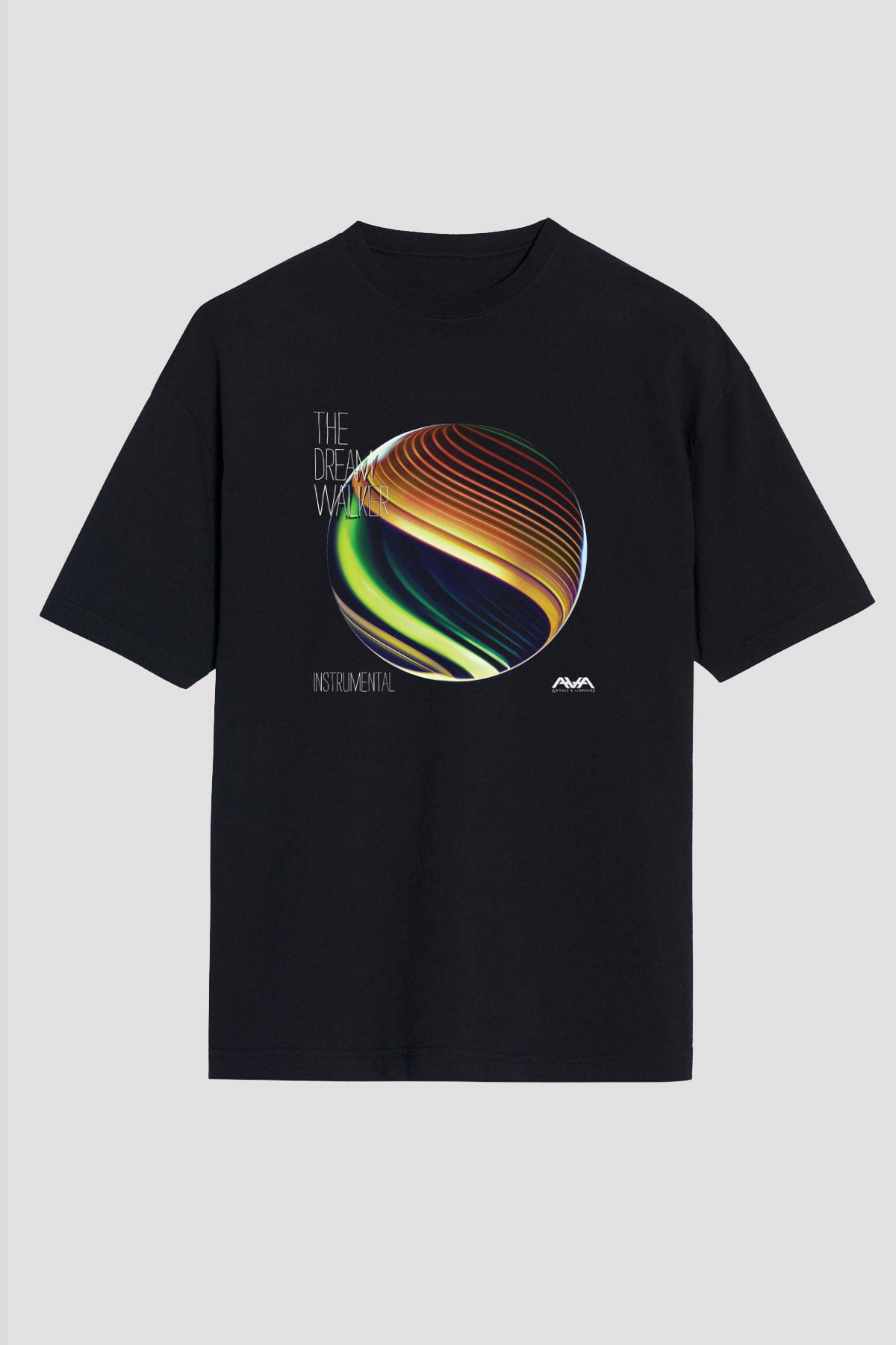 Angels and Airwaves Baskılı Unisex Siyah Oversize Tişört