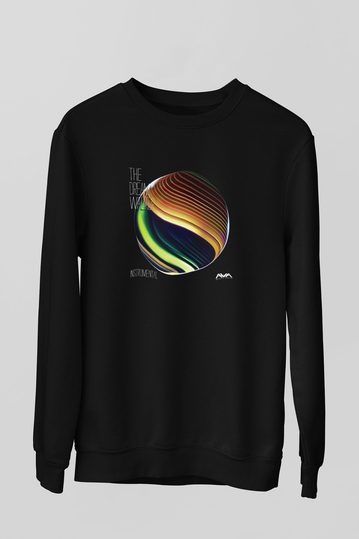 Angels and Airwaves Baskılı Unisex Siyah Sweatshirt