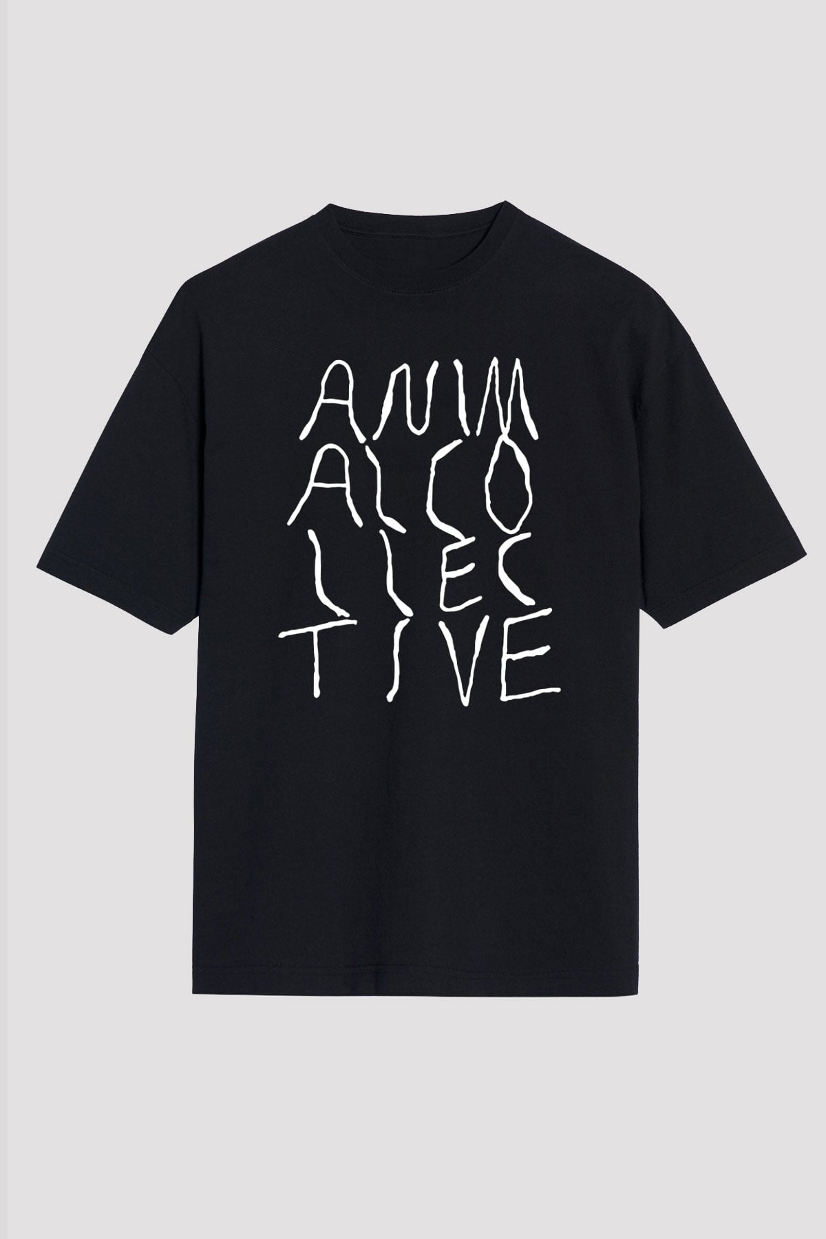 Animal Collective Siyah Unisex Tişört T-Shirt - TişörtFabrikası