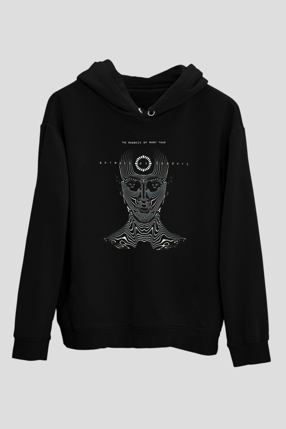 Animals as Leaders Siyah Unisex Hoodie