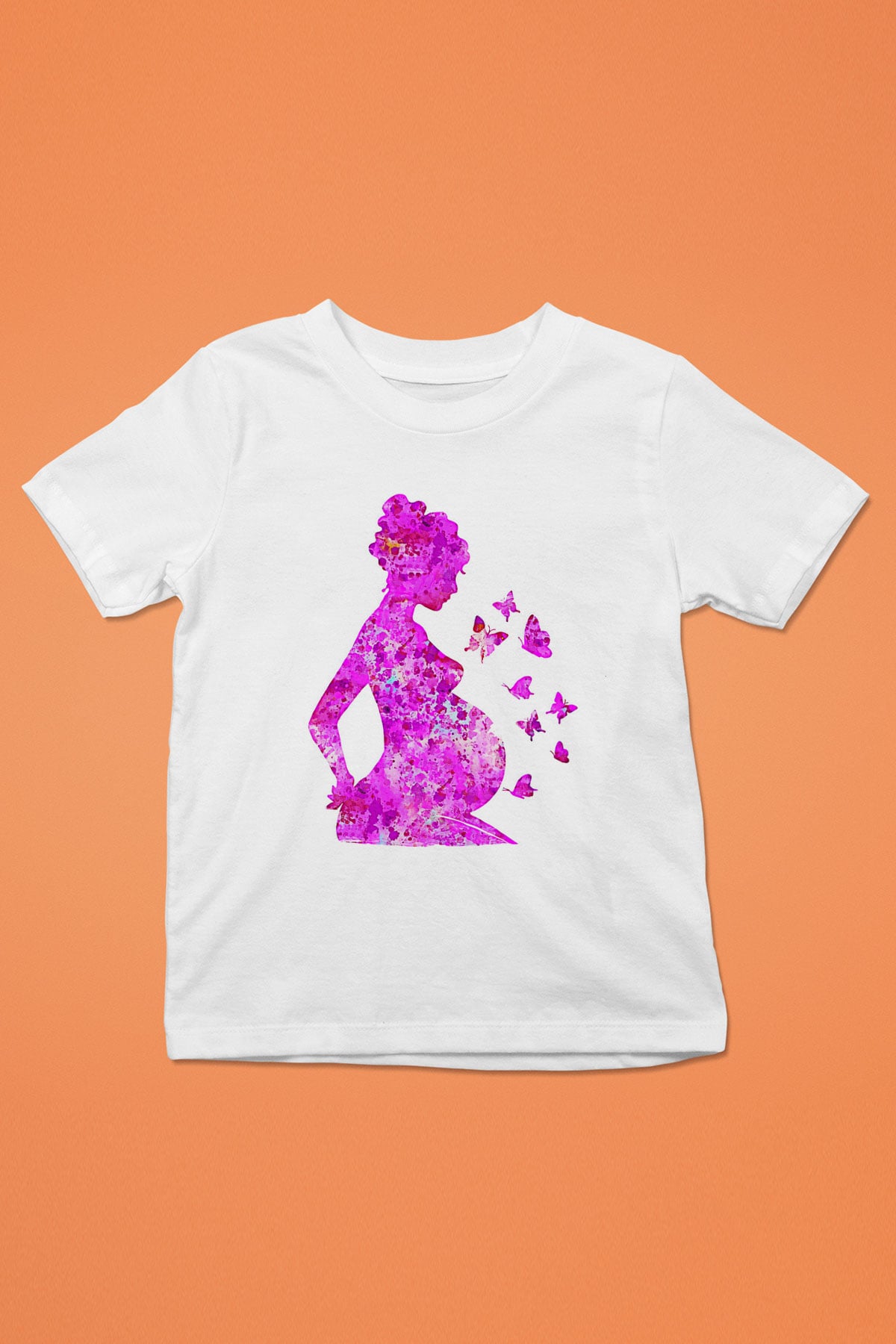 Anneler Günü Baskılı Beyaz Unisex Beyaz Çocuk Tişört - Tshirt