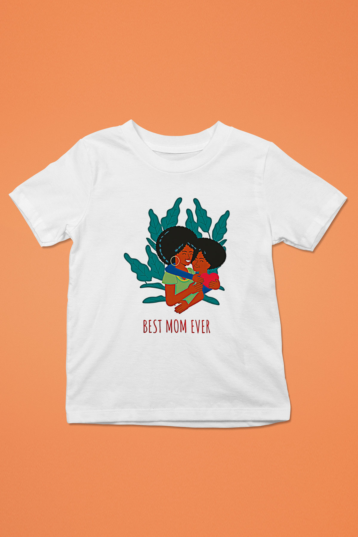 Anneler Günü Baskılı Beyaz Unisex Beyaz Çocuk Tişört - Tshirt