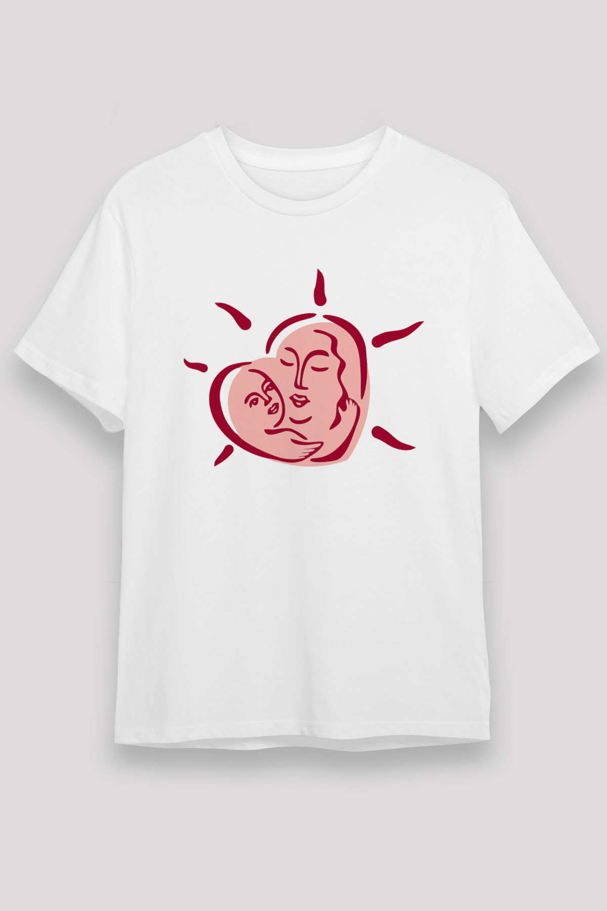 Anneler Günü Beyaz Unisex Tişört T-Shirt - TişörtFabrikası