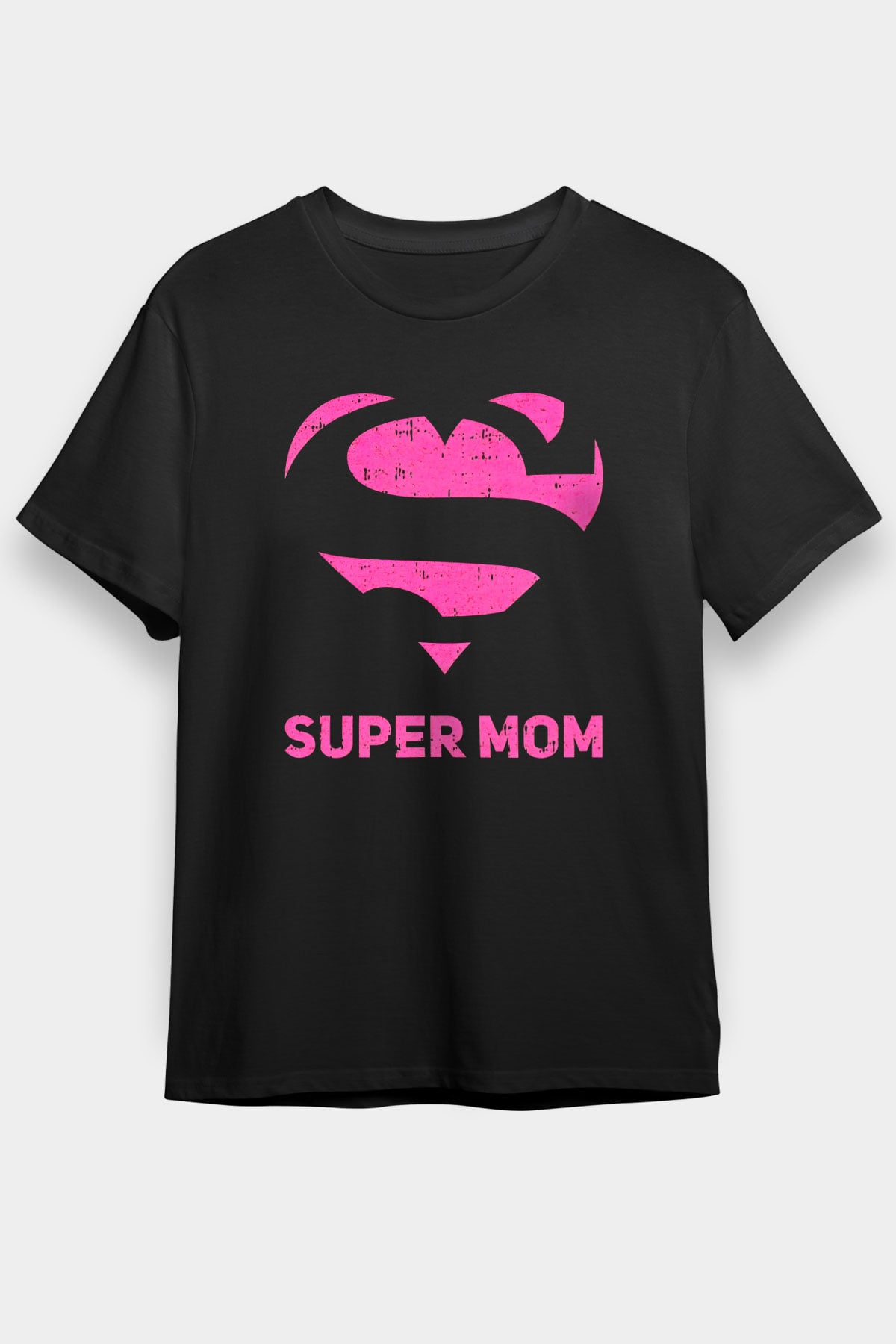 Anneler Günü Siyah Unisex Tişört T-Shirt - TişörtFabrikası