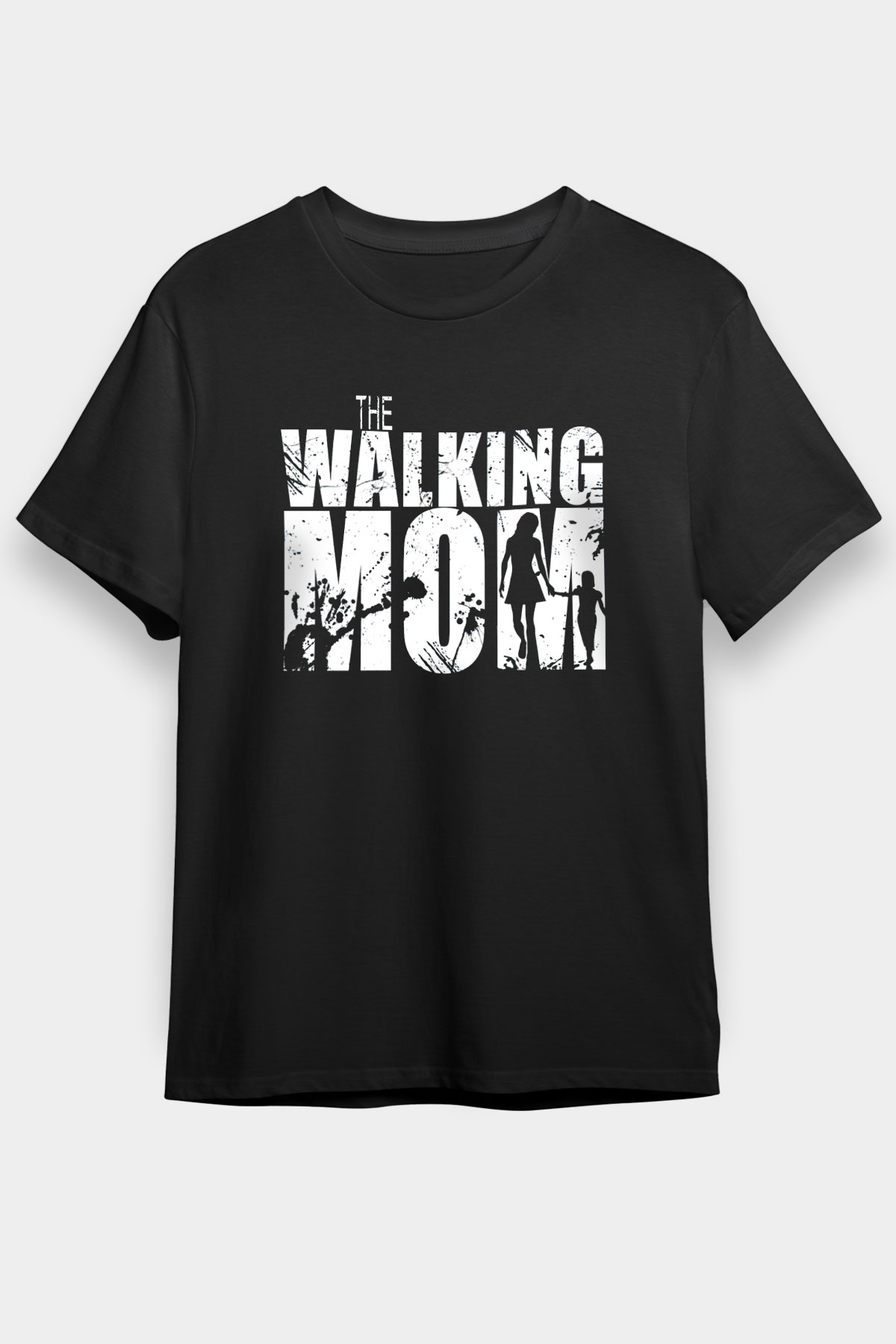 Anneler Günü Siyah Unisex Tişört T-Shirt - TişörtFabrikası