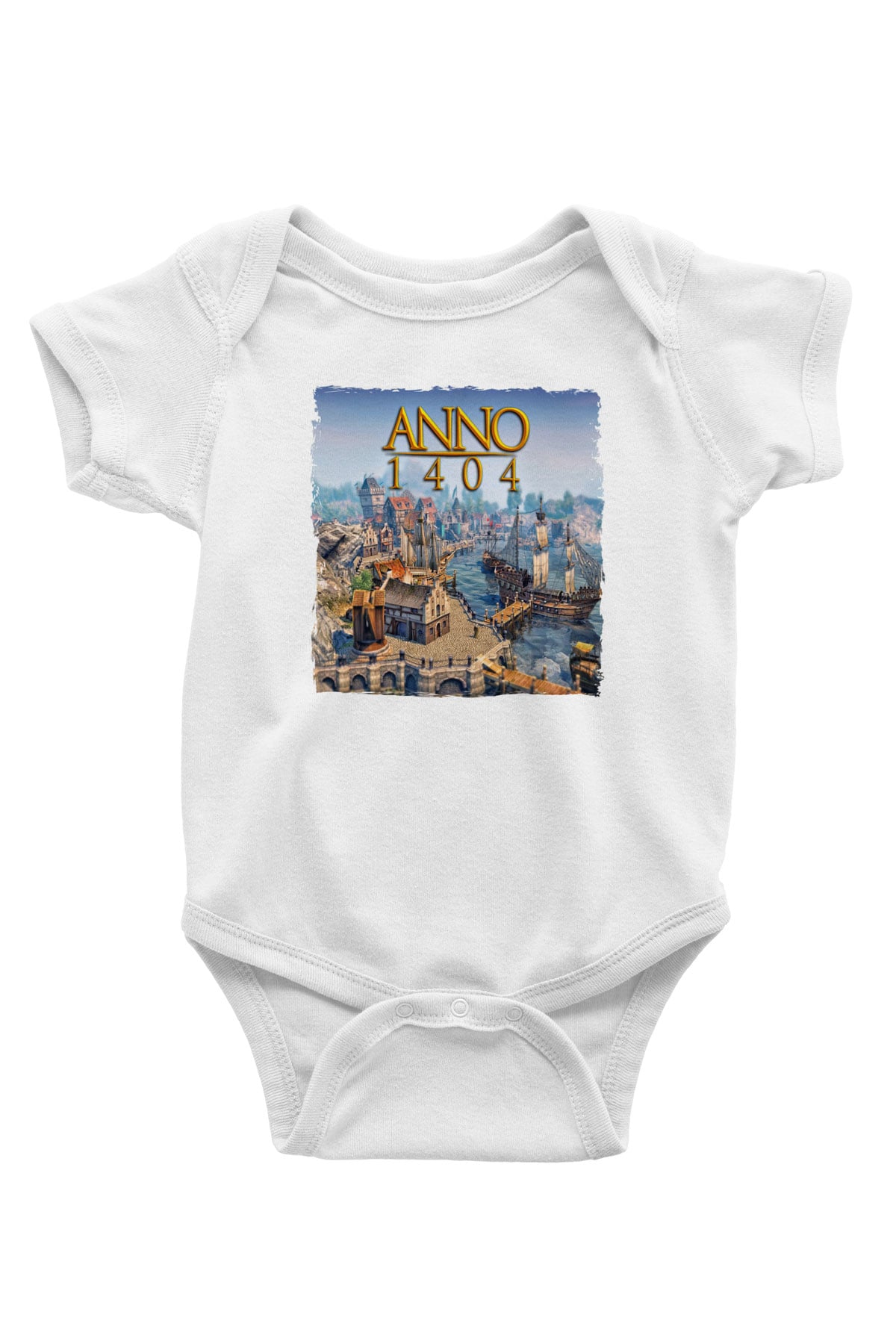 Anno 1404 Beyaz Bebek Body - Zıbın