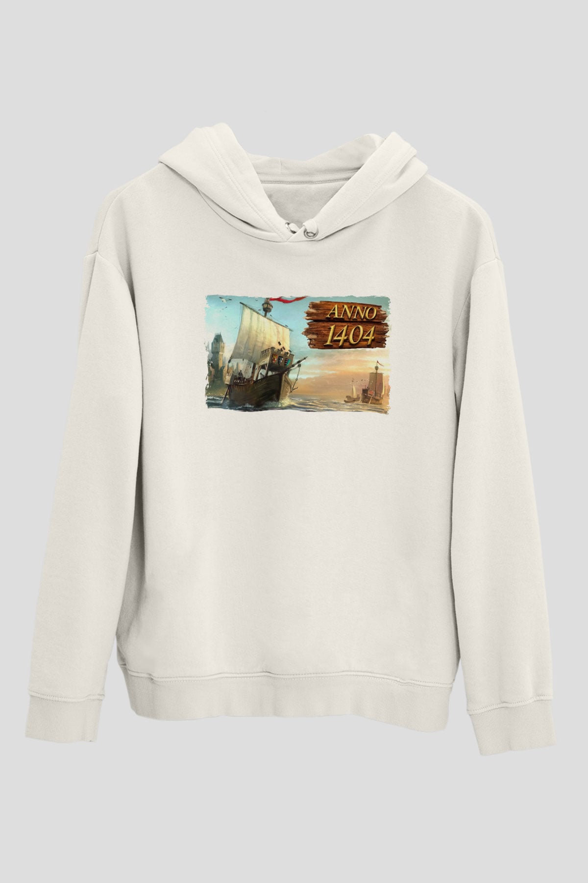 Anno 1404 Beyaz Unisex Hoodie