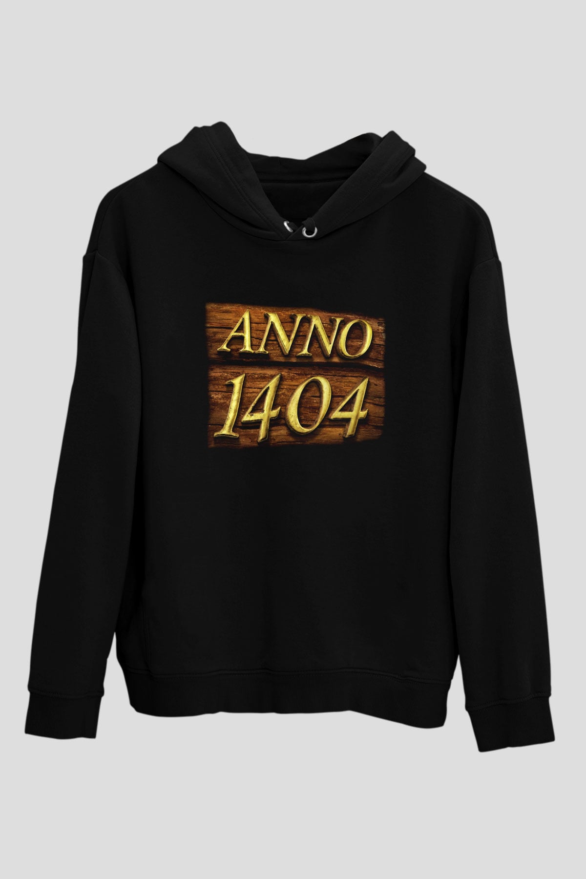 Anno 1404 Siyah Unisex Hoodie