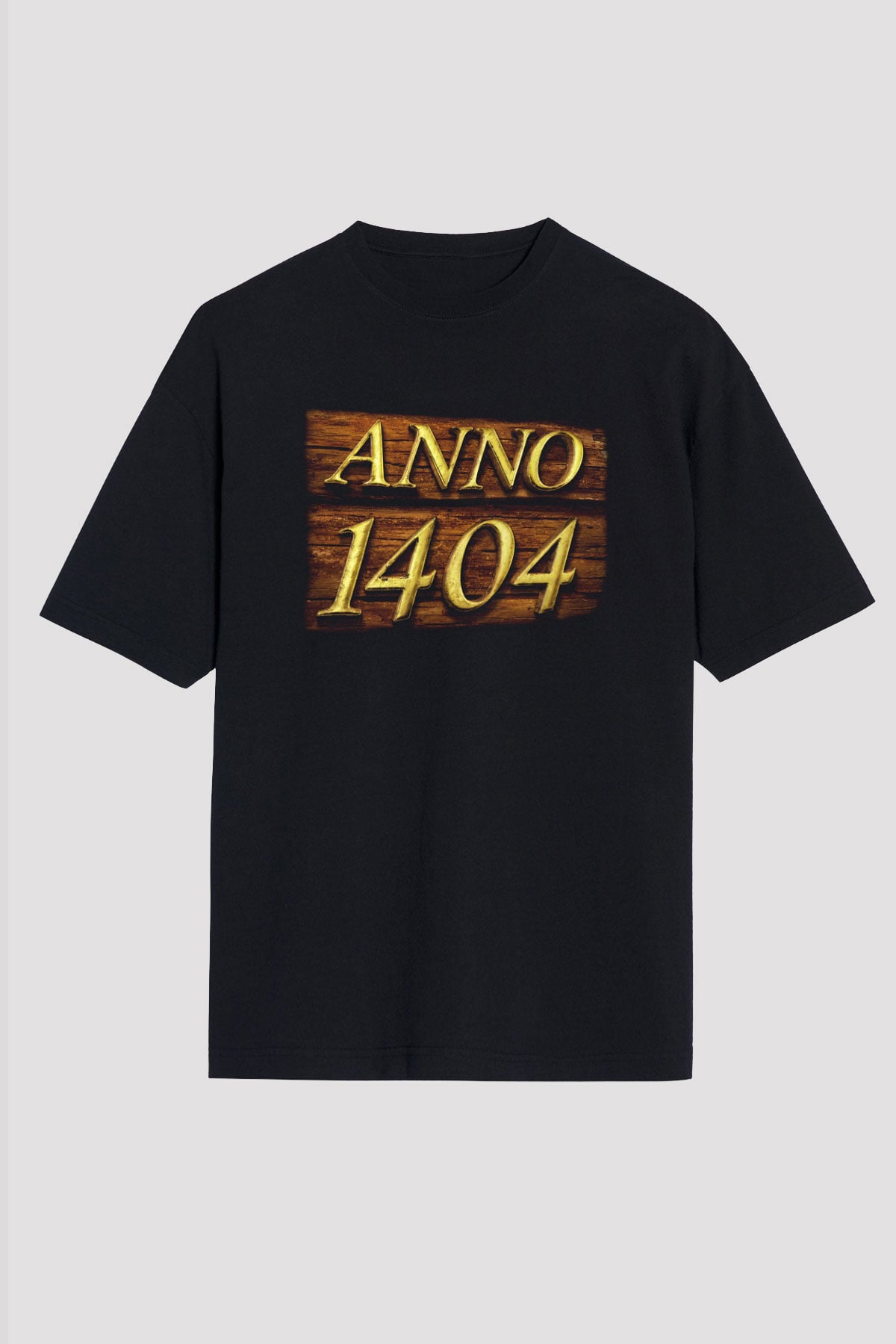 Anno 1404 Siyah Unisex Tişört T-Shirt