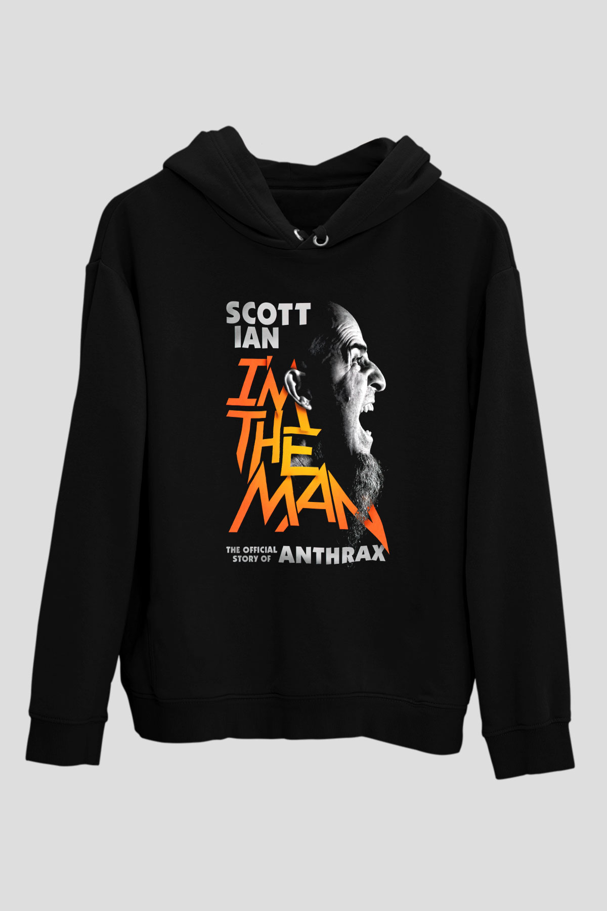 Anthrax Siyah Unisex Hoodie