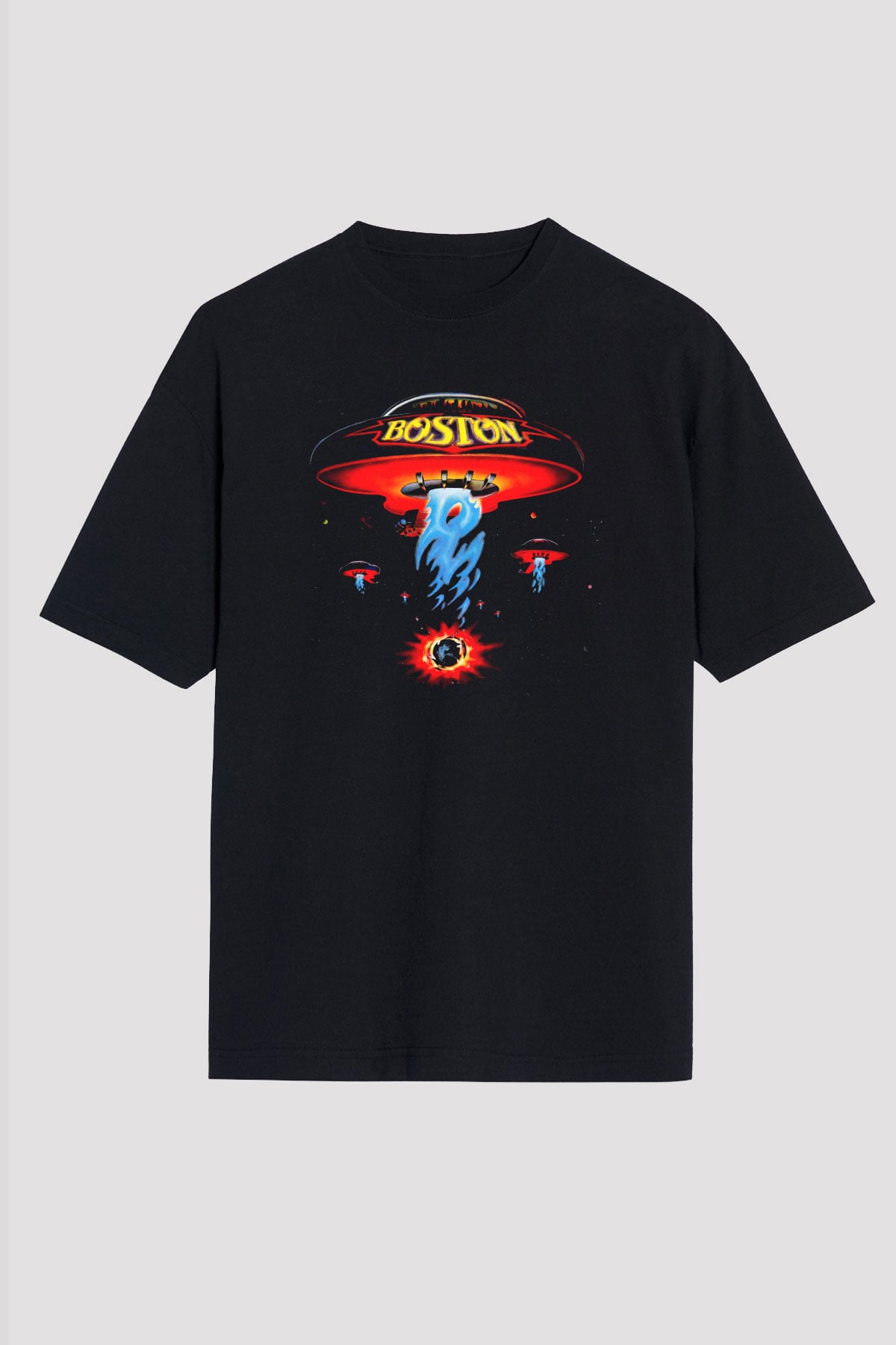 Anthrax Siyah Unisex Oversize Tişört T-Shirt