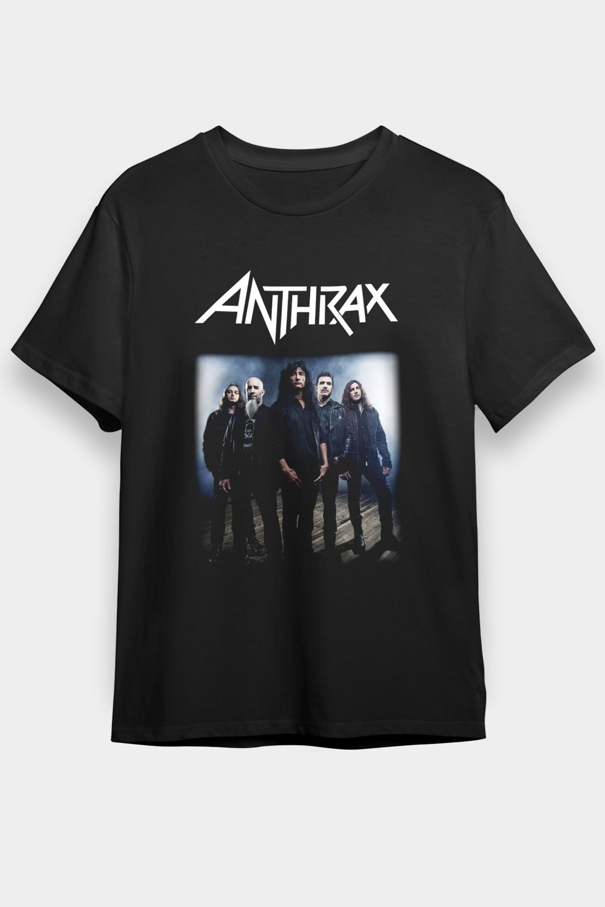 Anthrax Black Unisex Tee - STREETWEAR