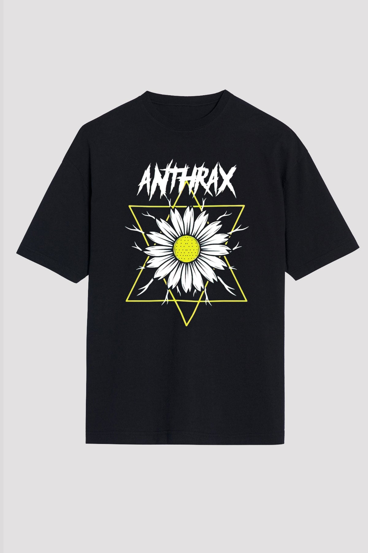 Anthrax Siyah Unisex Tişört T-Shirt - TişörtFabrikası