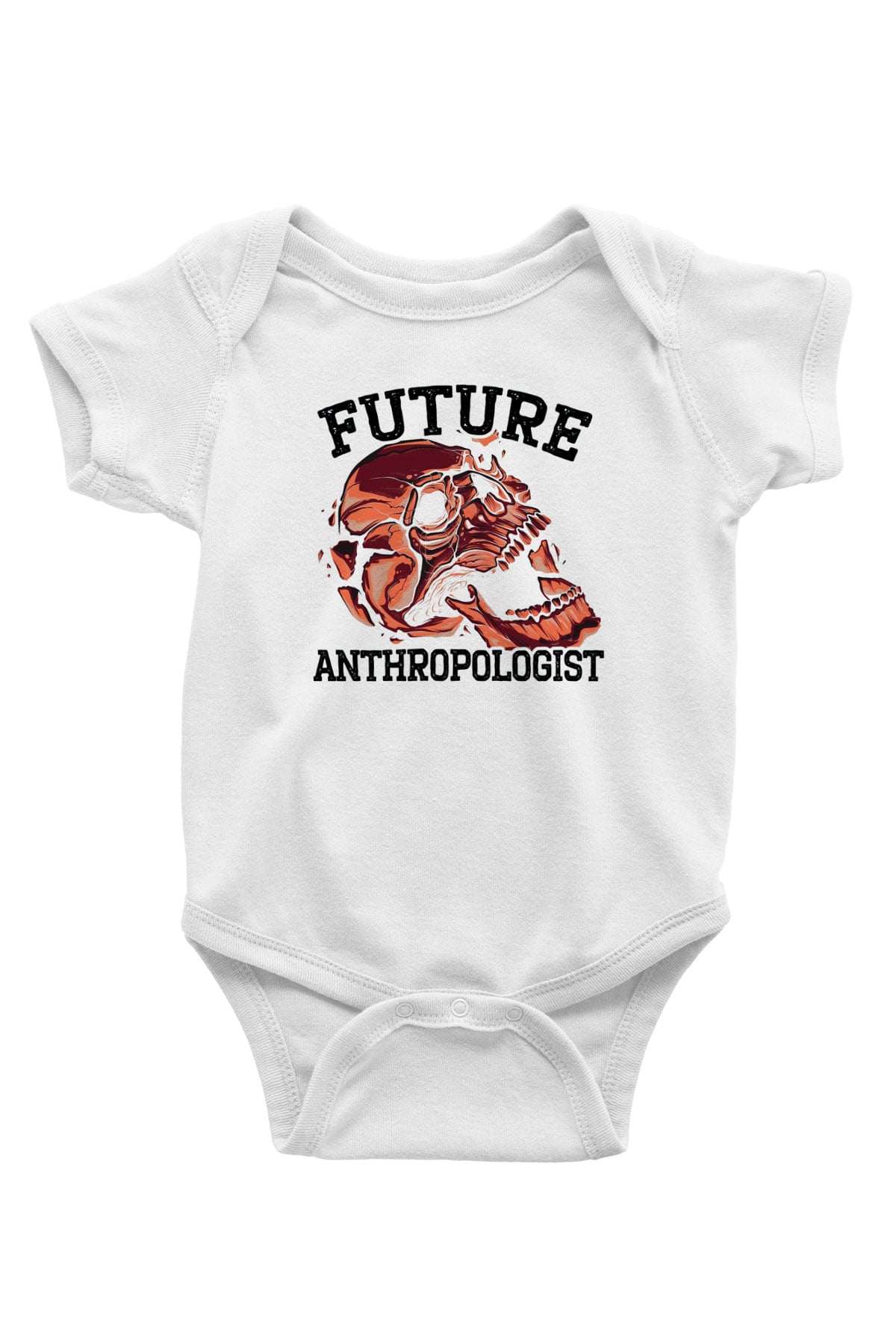 Antropolog Beyaz Bebek Body - Zıbın