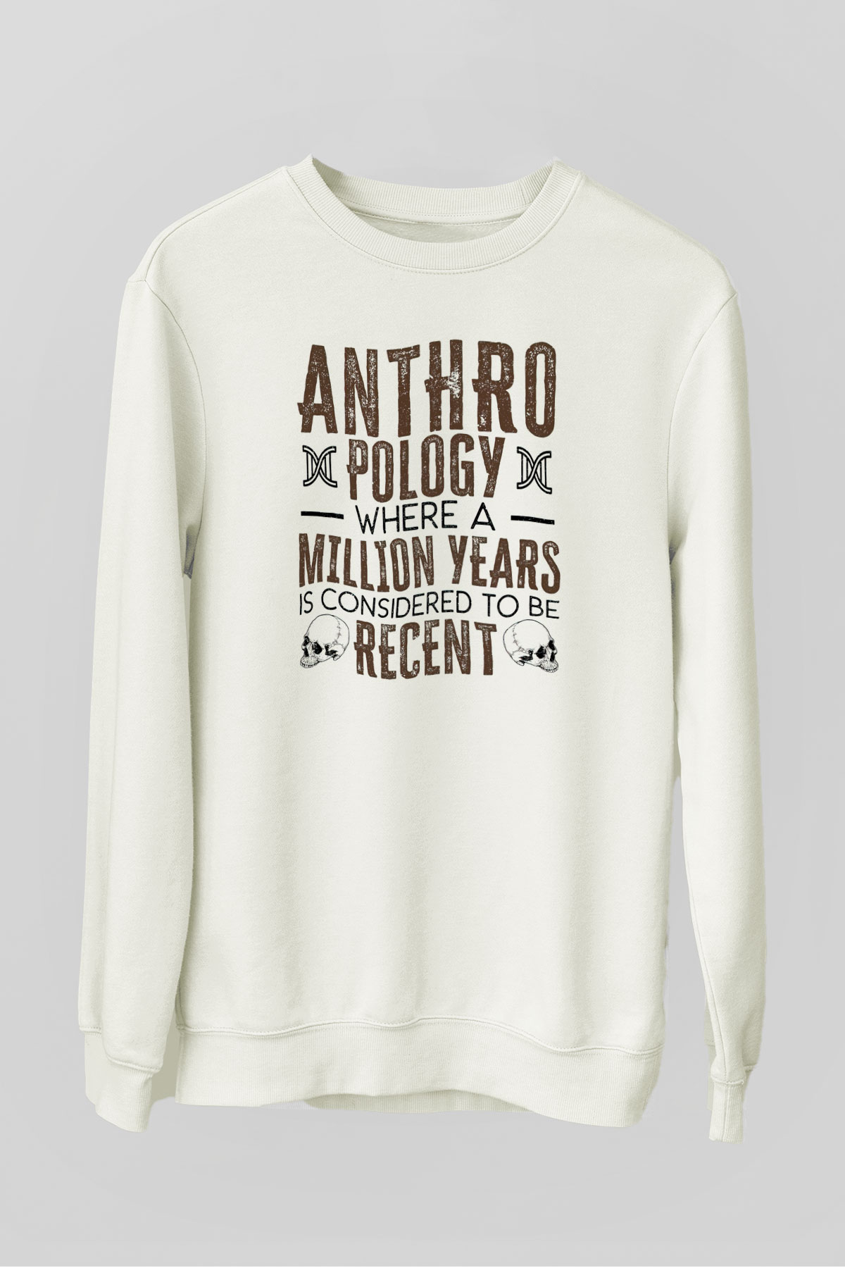 Antropolog Beyaz Unisex Sweatshirt