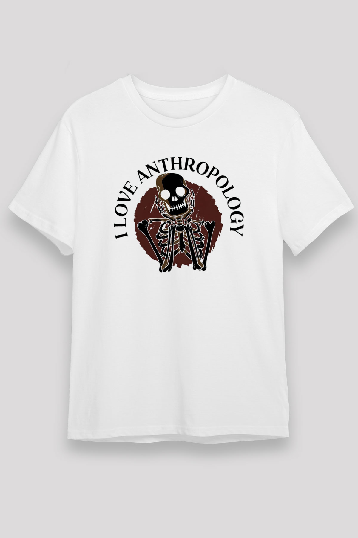 Antropolog Beyaz Unisex Tişört T-Shirt - TişörtFabrikası