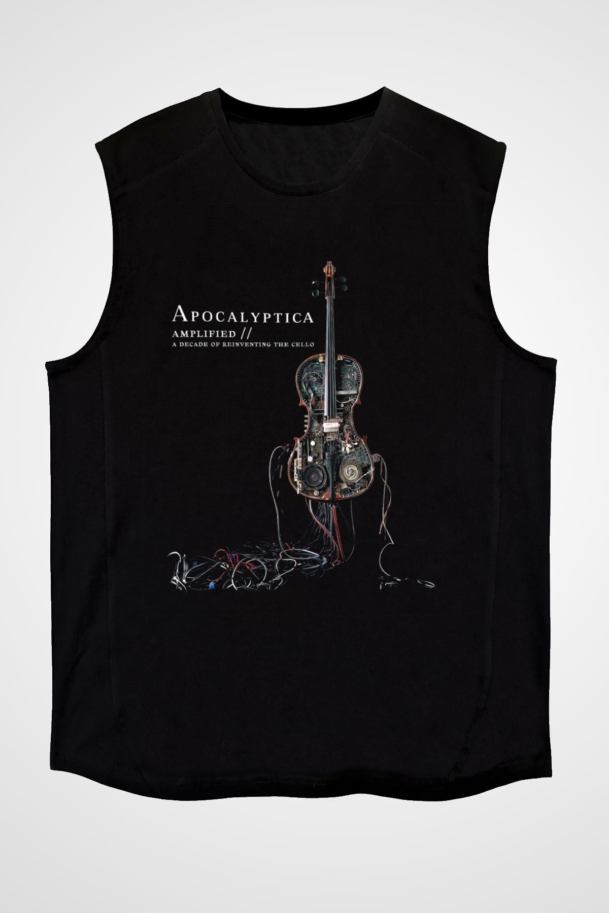 Apocalyptica Siyah Unisex Kolsuz Tişört