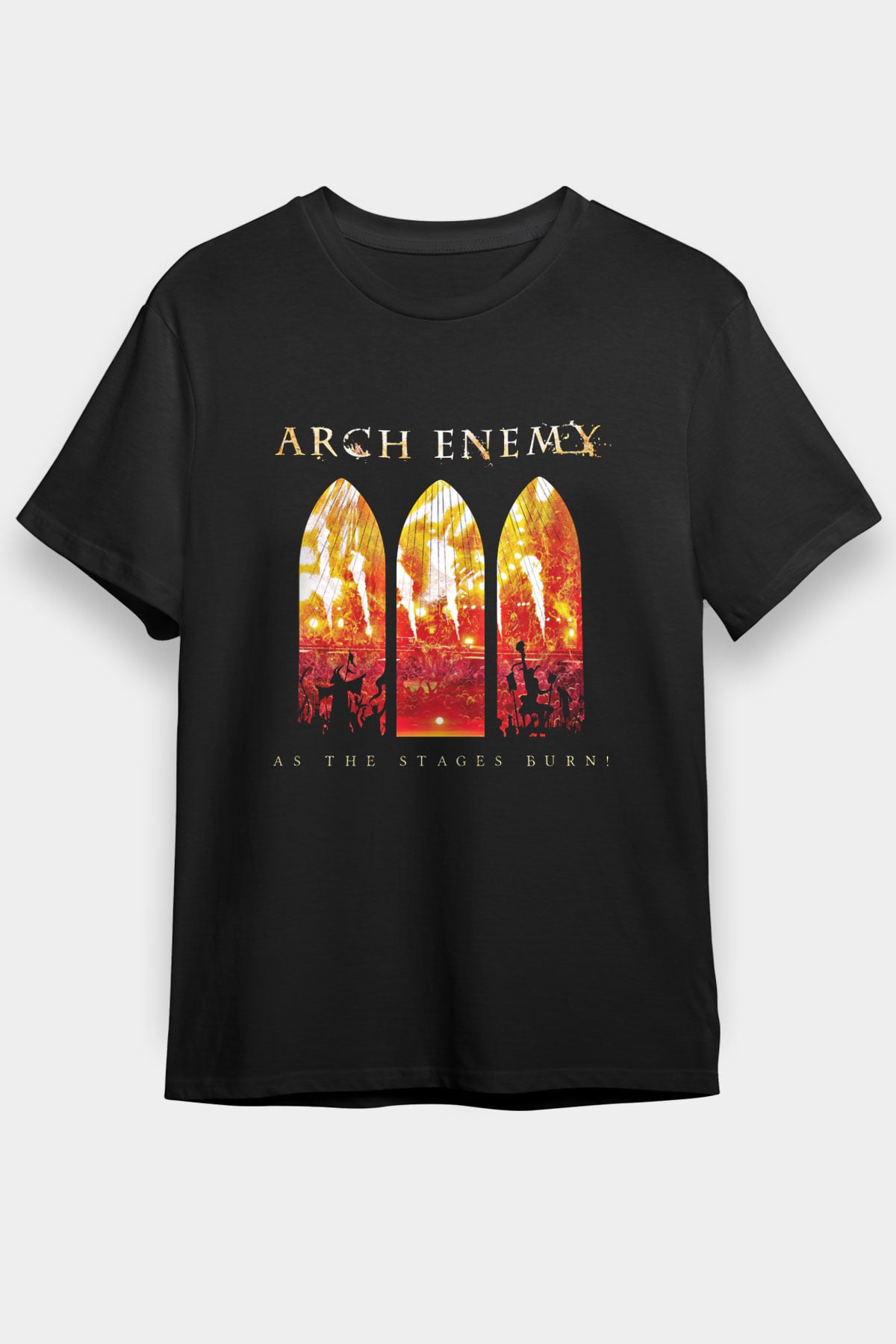 Arch Enemy Baskılı Unisex Siyah Tişört