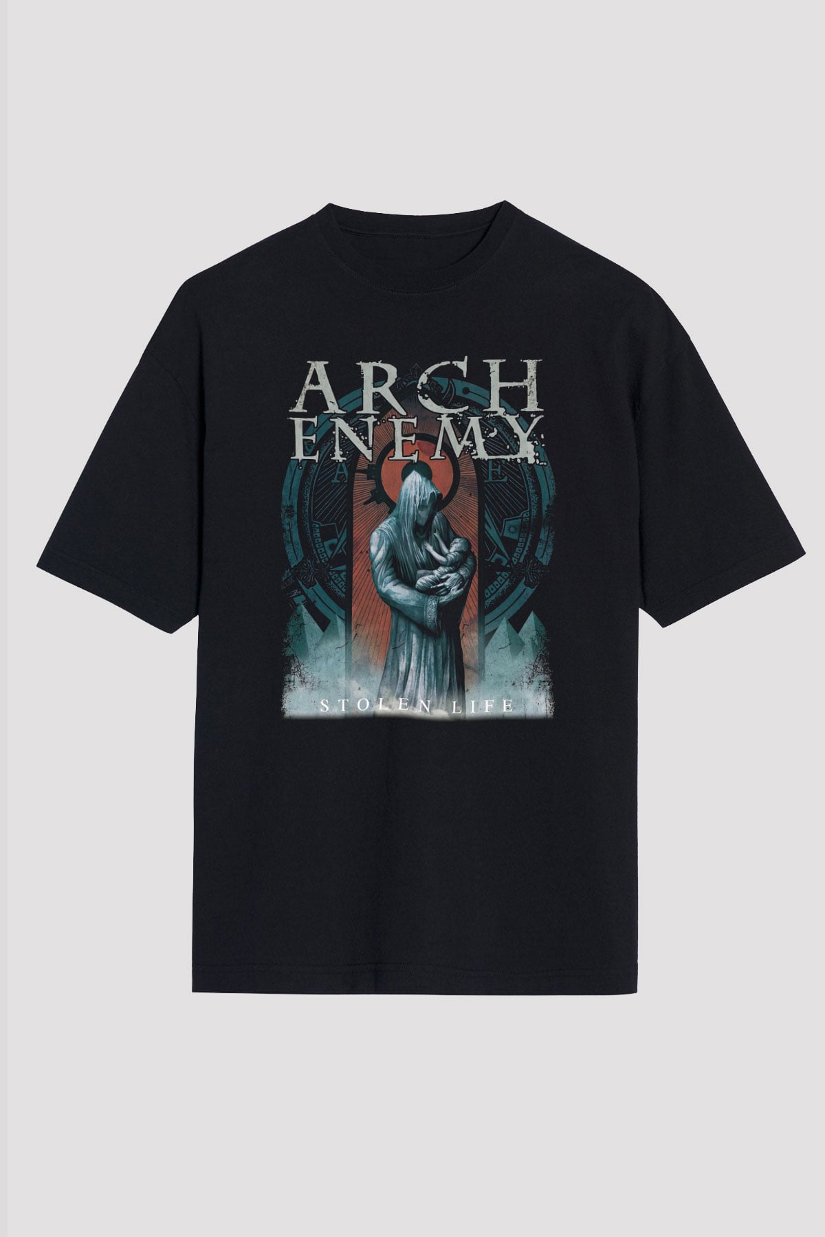 Arch Enemy Siyah Unisex Oversize Tişört T-Shirt