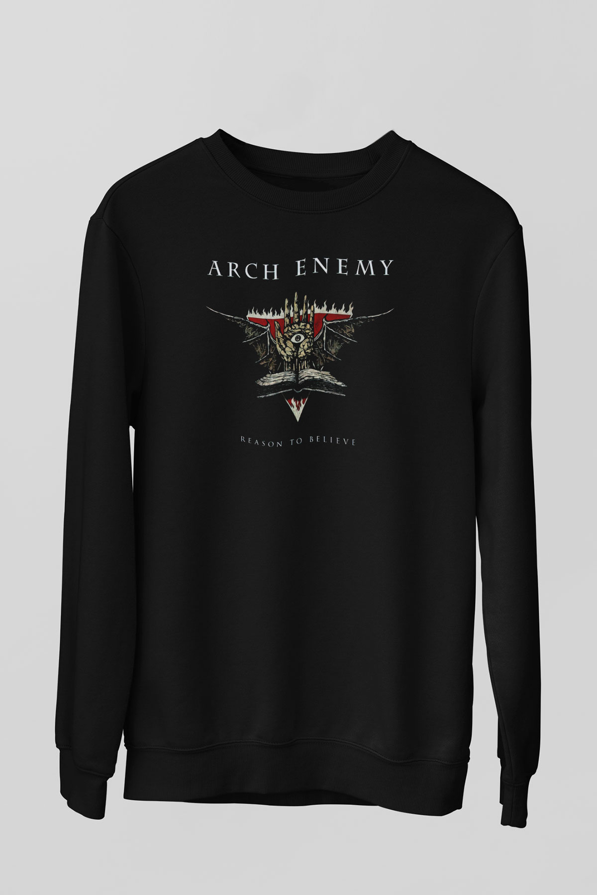 Arch Enemy Siyah Unisex Sweatshirt