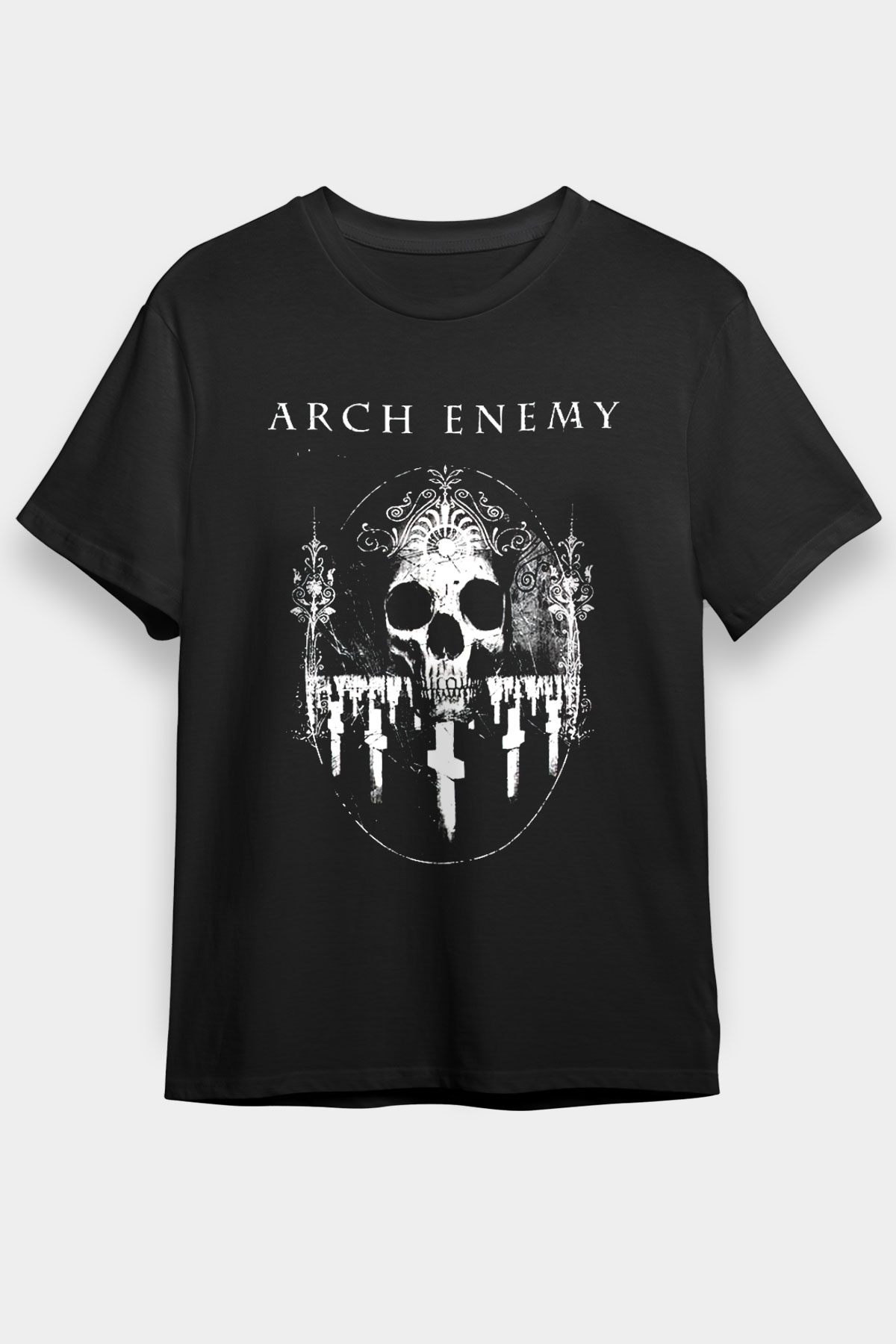 Arch Enemy Black Unisex Tee - STREETWEAR