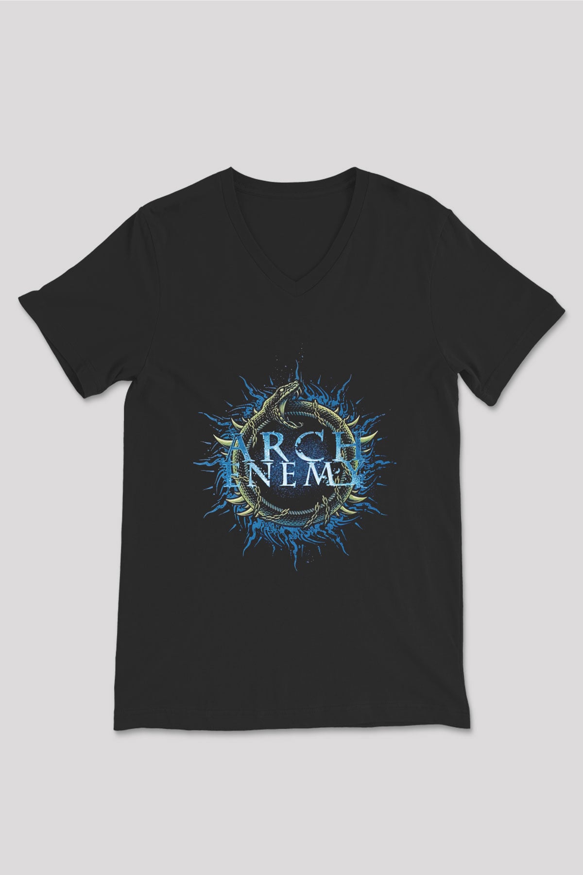 Arch Enemy Siyah Unisex V Yaka Tişört