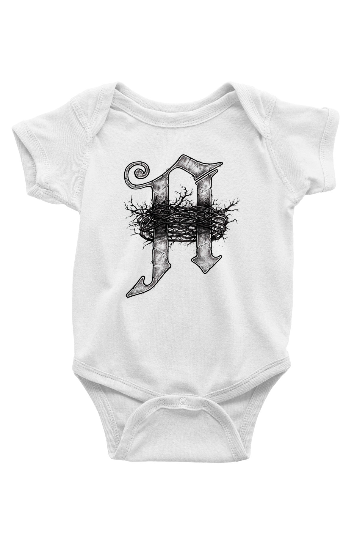 Architects Baskılı Beyaz Unisex Bebek Body - Zıbın