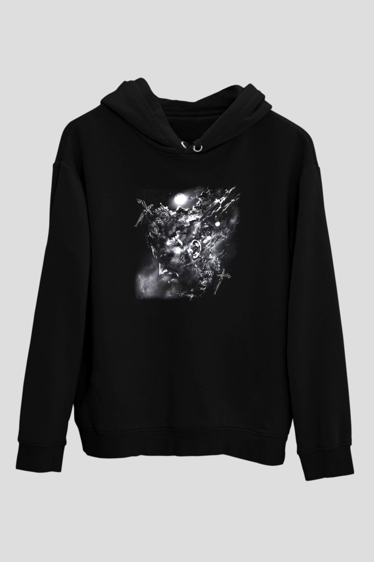 Architects Siyah Unisex Kapüşonlu Sweatshirt