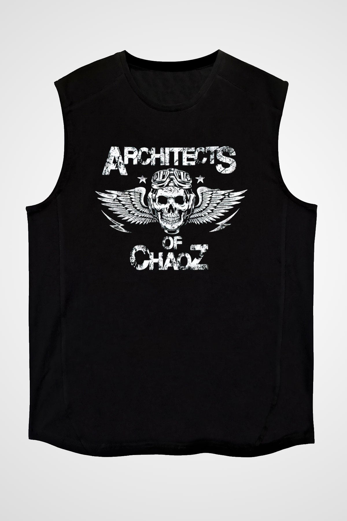 Architects Siyah Unisex Kolsuz Tişört