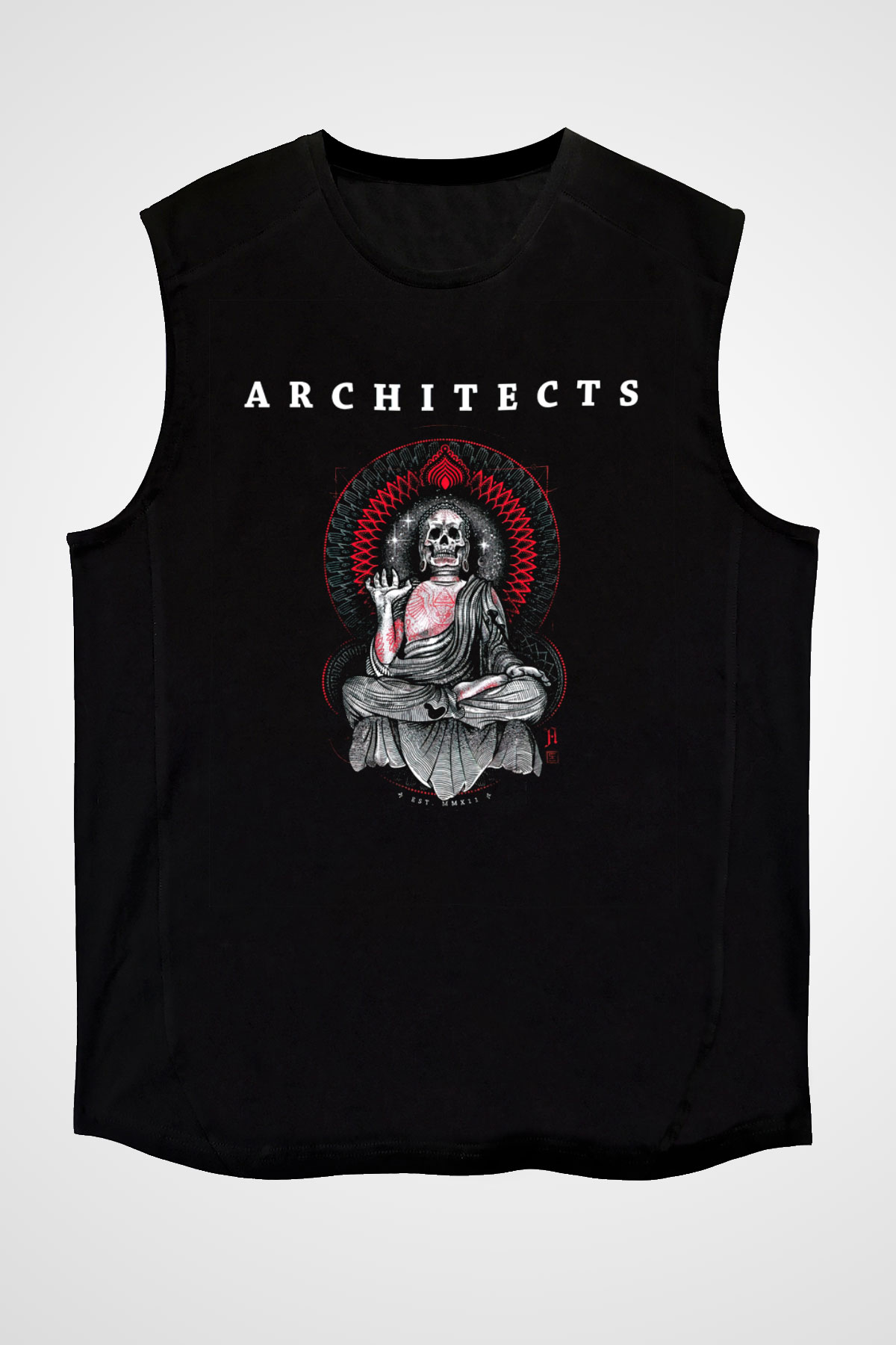 Architects Siyah Unisex Kolsuz Tişört
