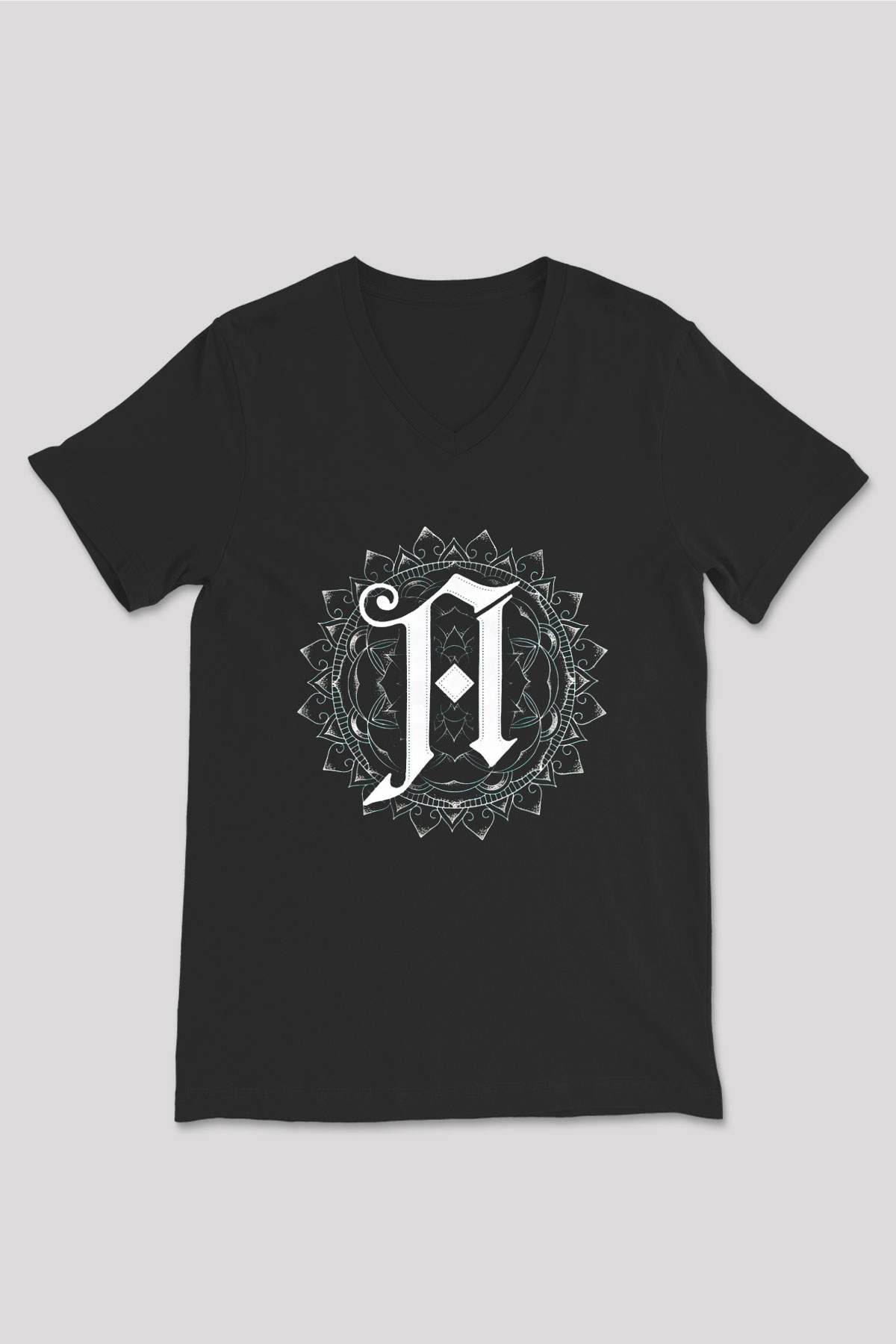 Architects Siyah Unisex V Yaka Tişört T-Shirt