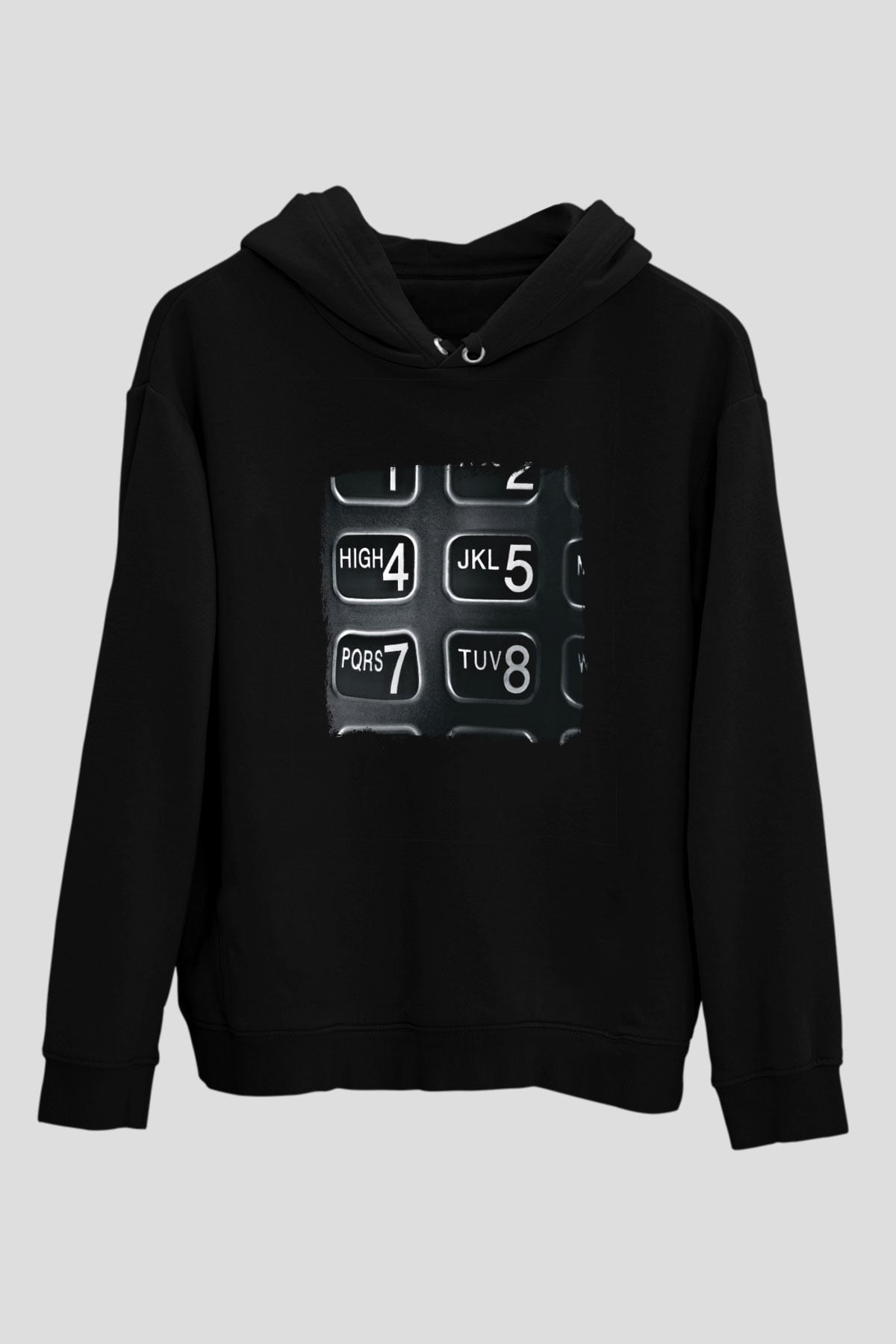Arctic Monkeys Baskılı Unisex Siyah Hoodie